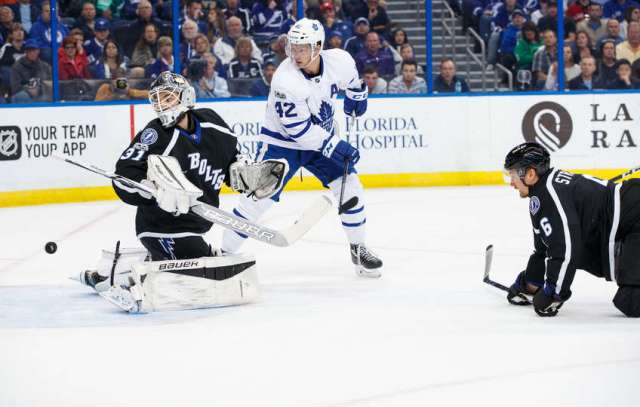 Game Recap: Maple Leafs Whip Bolts 5-0