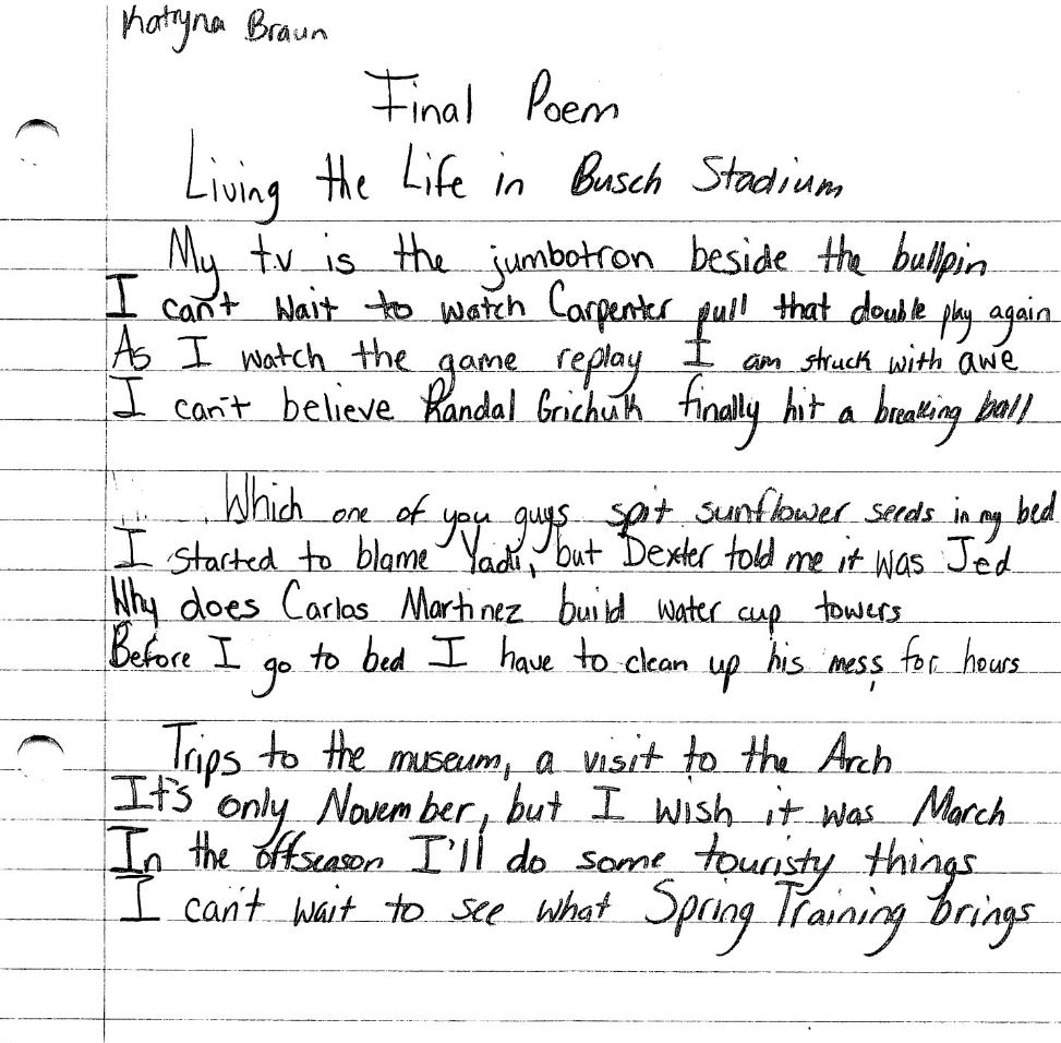 5th Grader Writes Awesome, Funny Poem