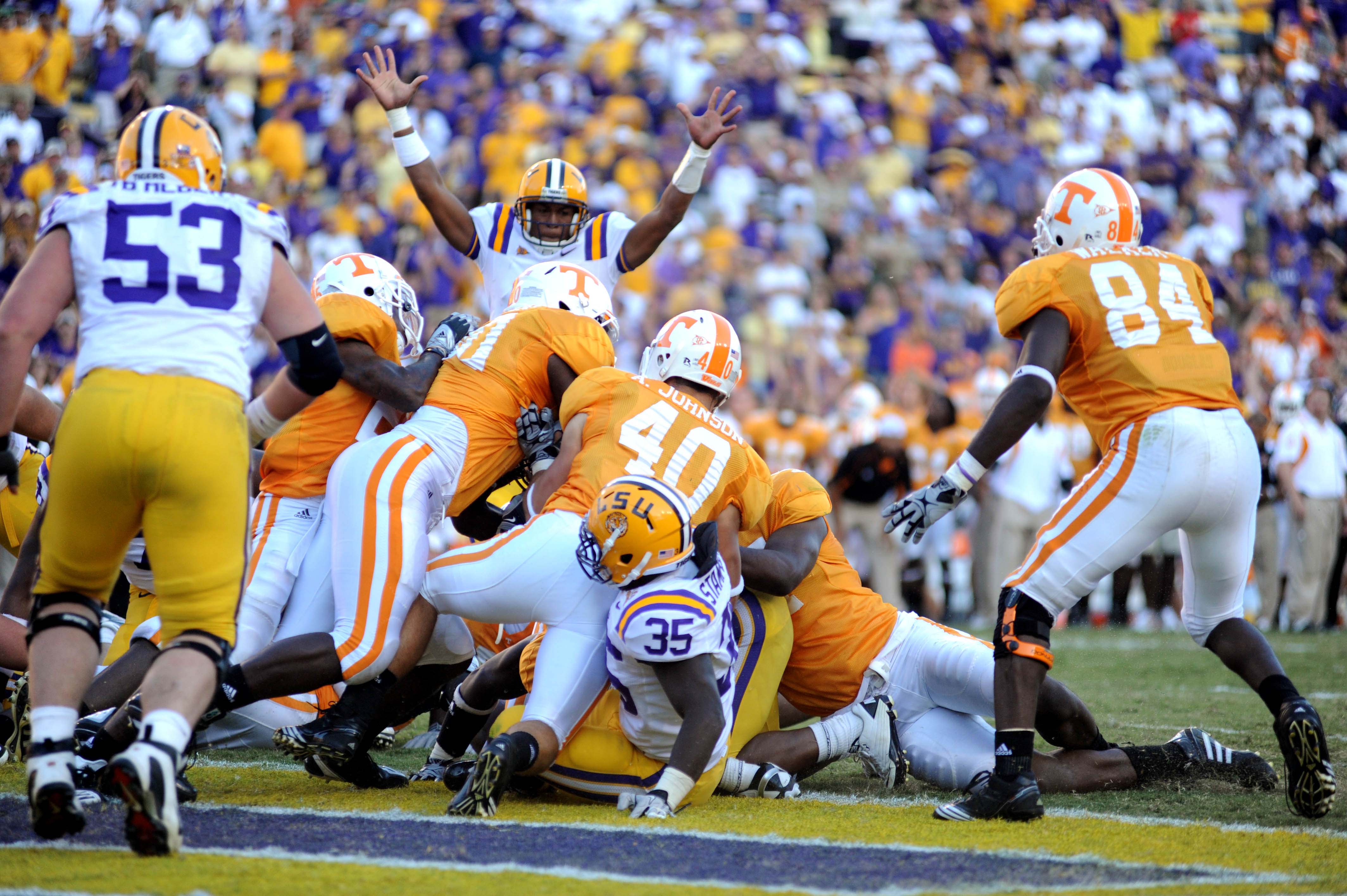 A look back at Tennessee's recent top-10 teams, Football