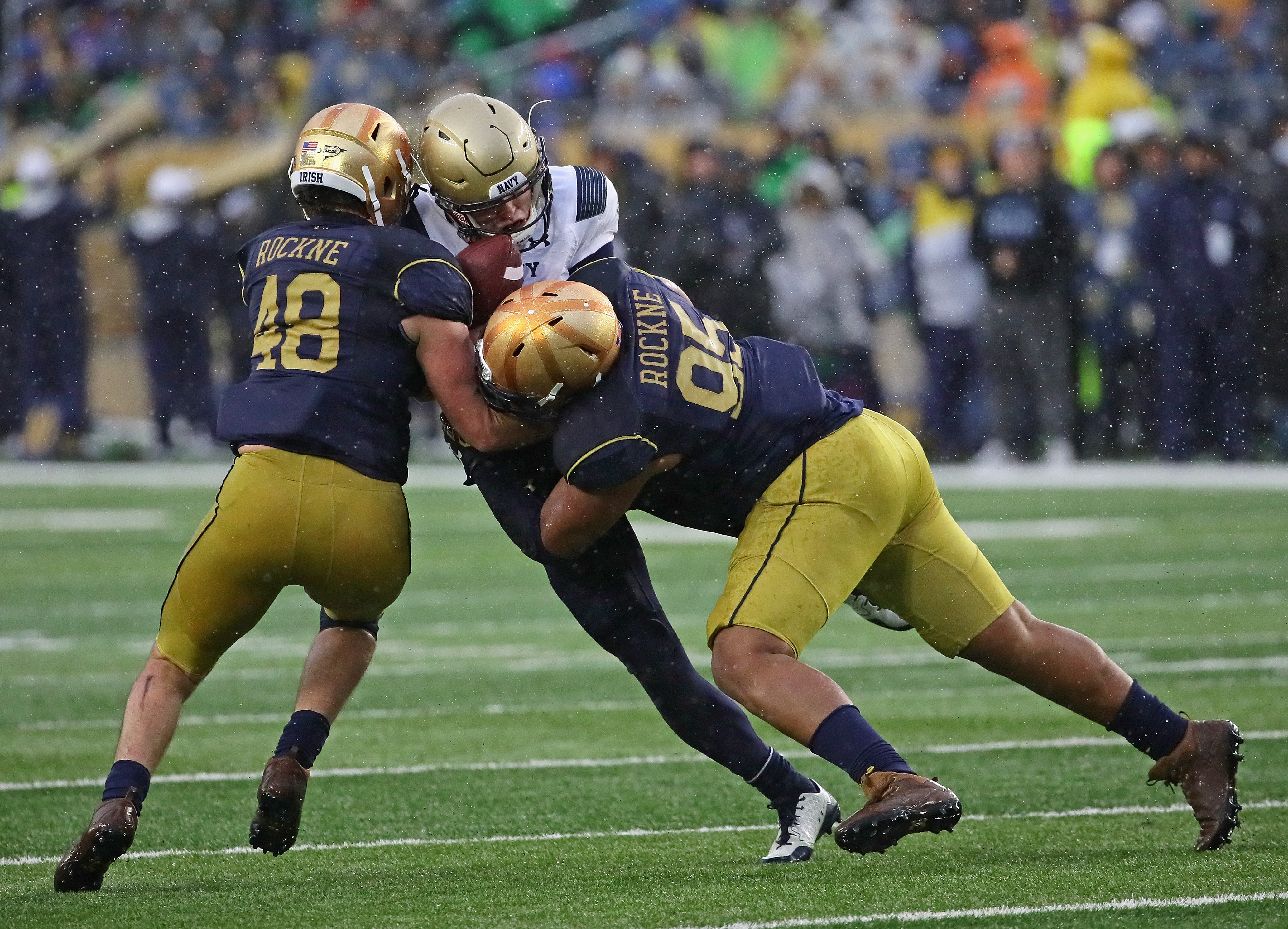 How Shrine Bowl helped Notre Dame DL Myron Tagovailoa-Amosa