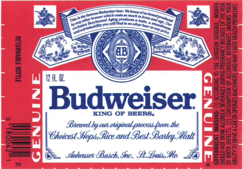 Was ‘This Bud’ for You: A look at the different Budweiser labels during ...