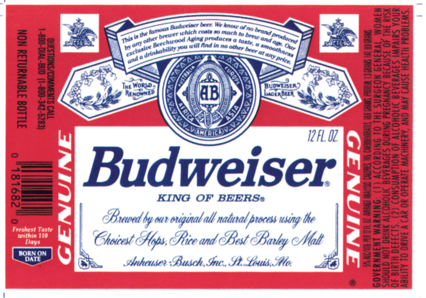 Was ‘This Bud’ for You: A look at the different Budweiser labels during ...