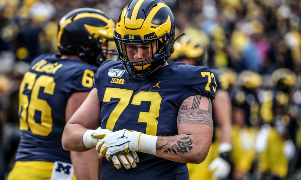 Michigan football 5 players watch against Army