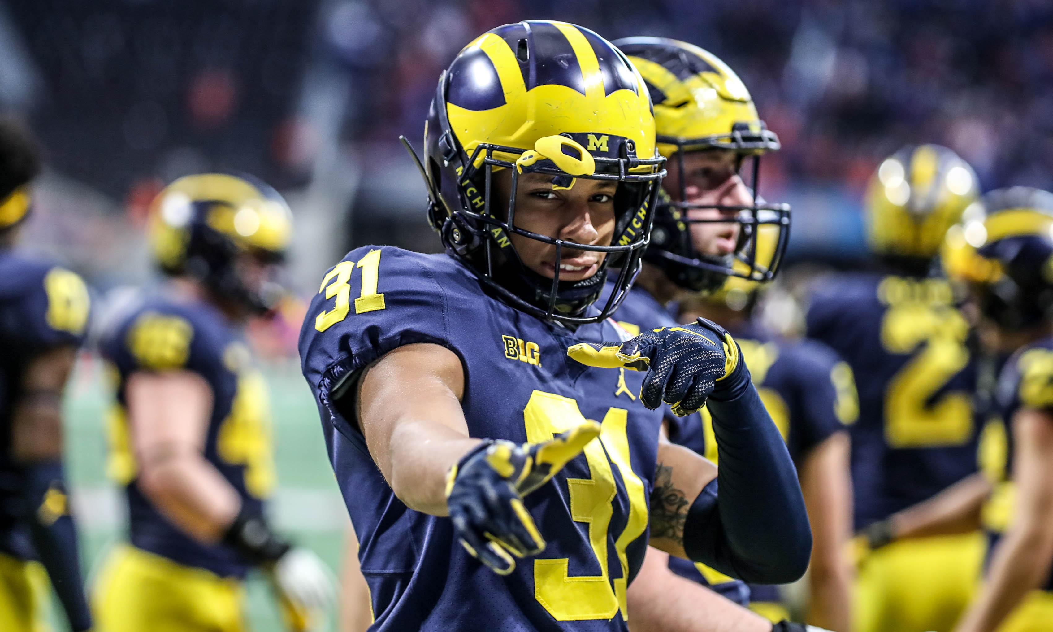 Michigan football freshmen DJ Turner Daxton Hill impressing fall camp