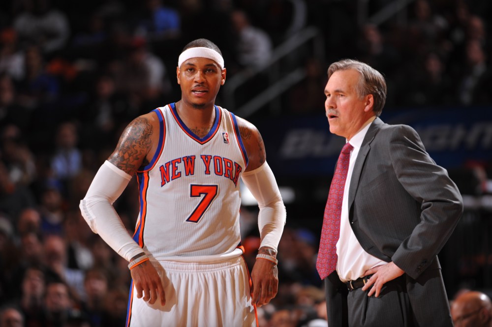 Carmelo Anthony, Mike D'antoni