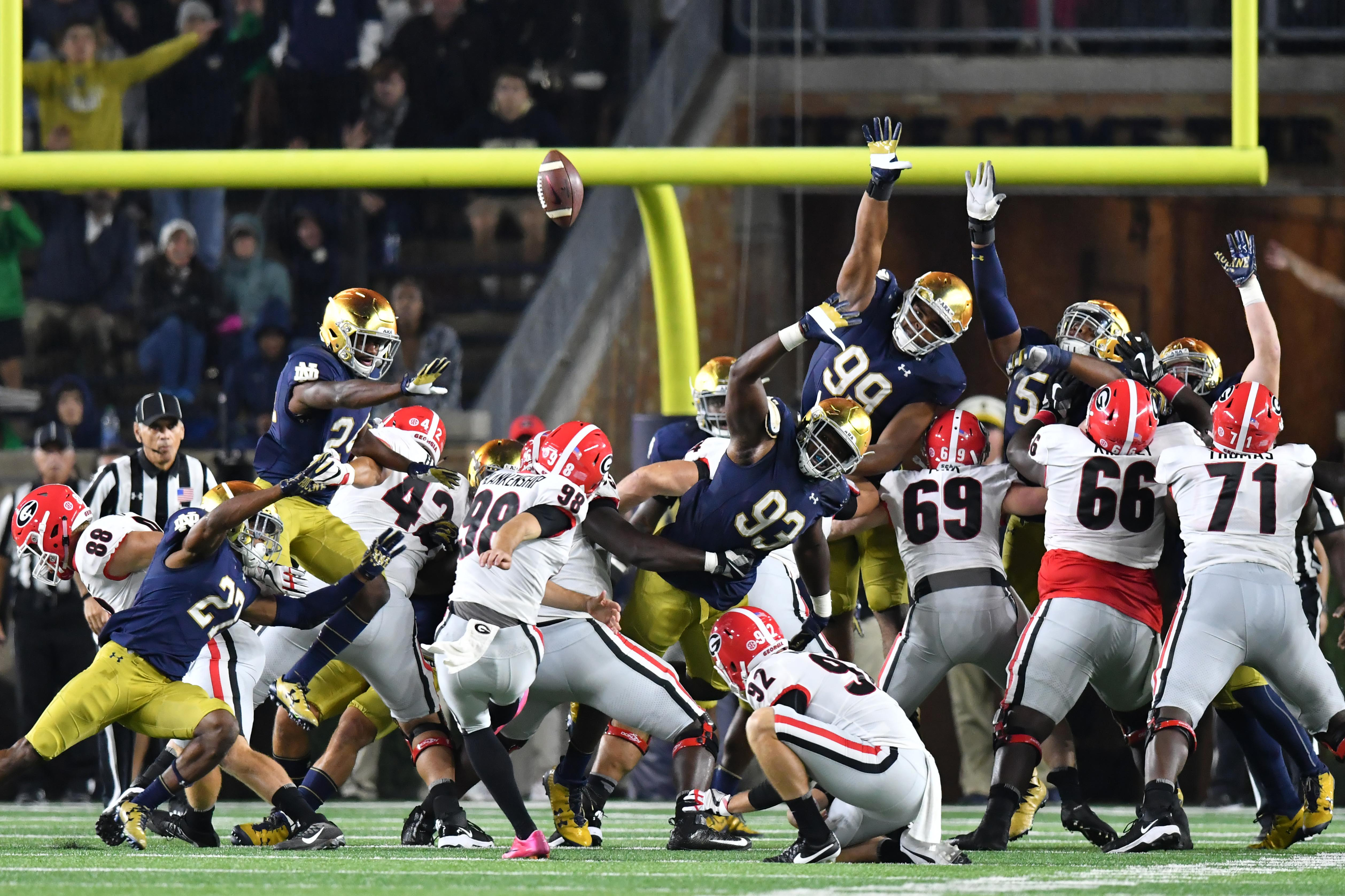 Undrafted free agents: Colts sign Georgia kicker Rodrigo Blankenship