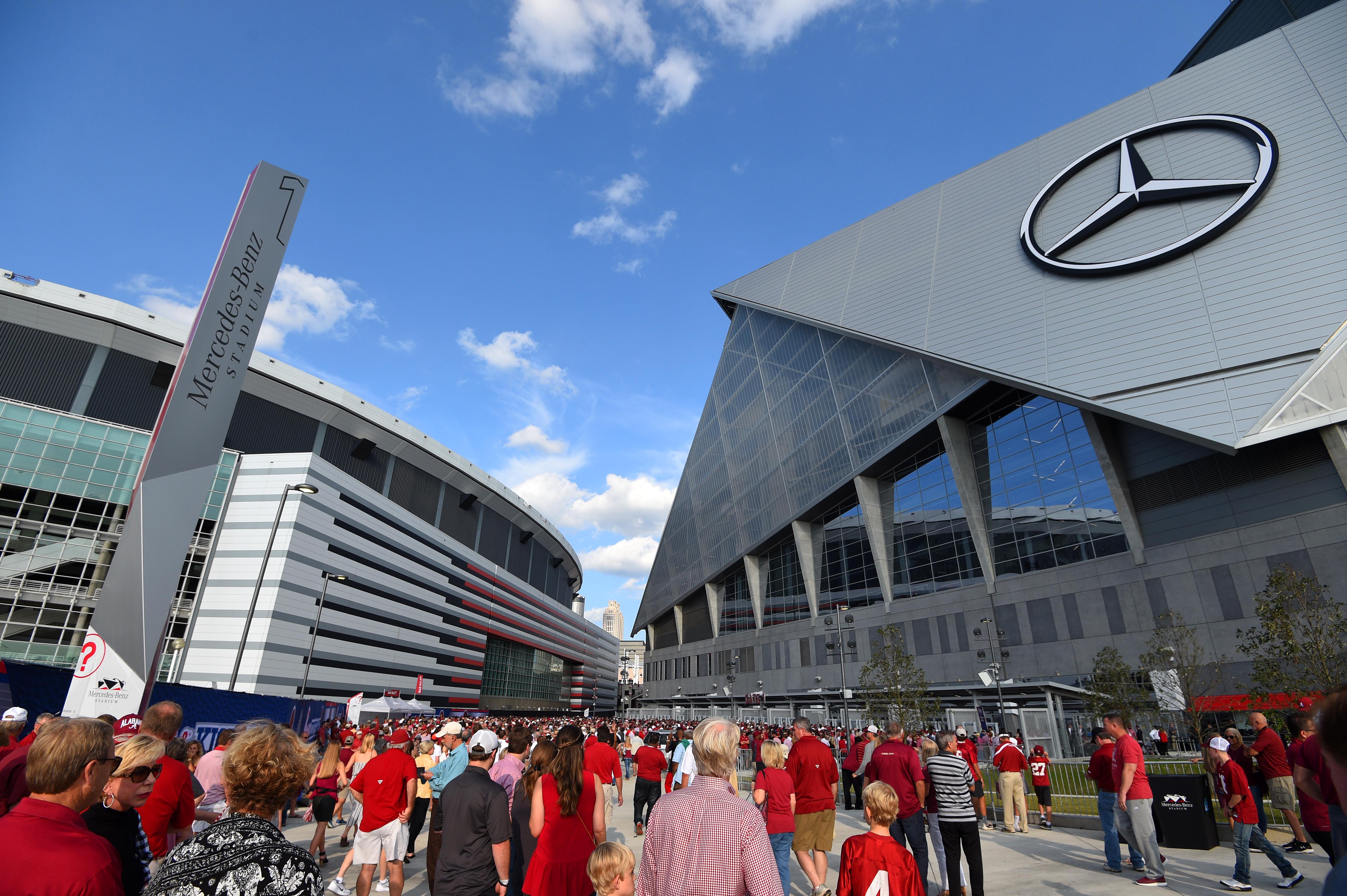 Chick-fil-A Mercedes-Benz Stadium Atlanta closed