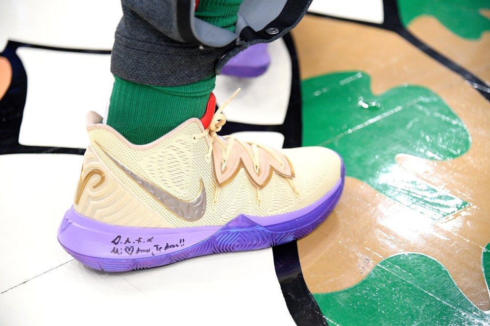 Nike releases colorway of Kyrie 5 in honor of Irving's late mother