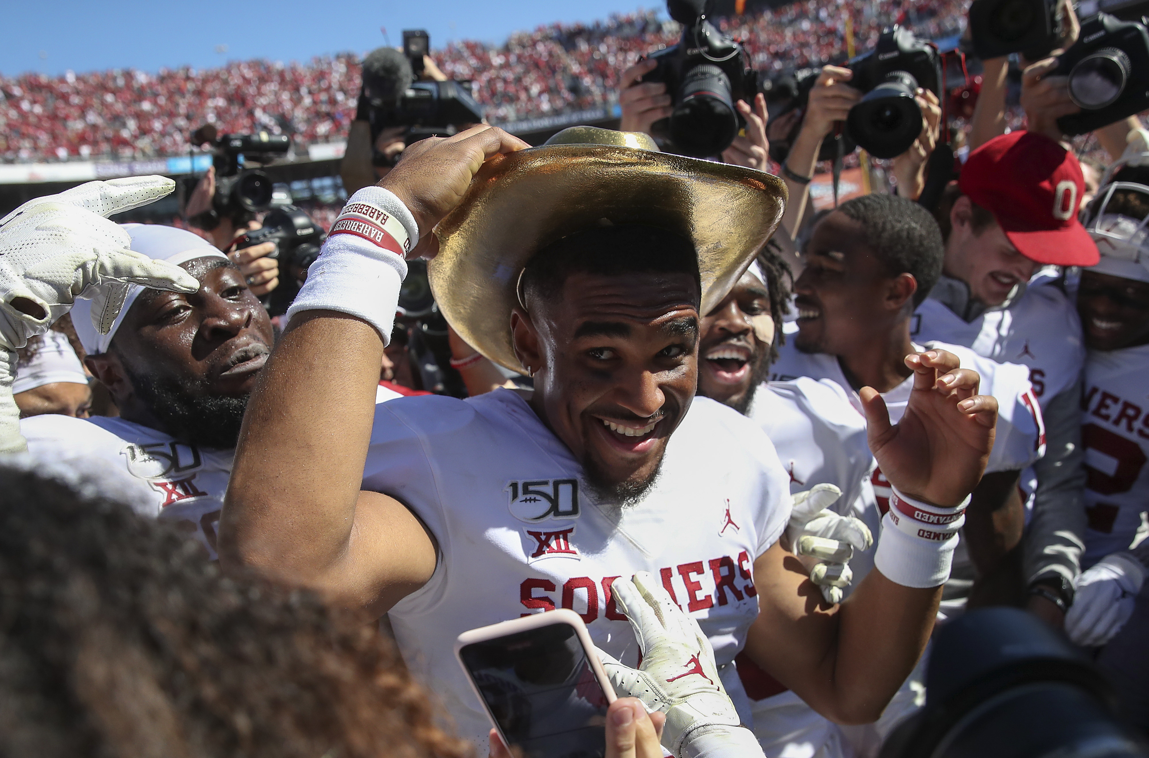 Oklahoma Football on X: Love this pick? 2️⃣nd Rd, 5️⃣3️⃣rd overall @ JalenHurts ➡️ @Eagles #NFLDraft #OUDNA  / X