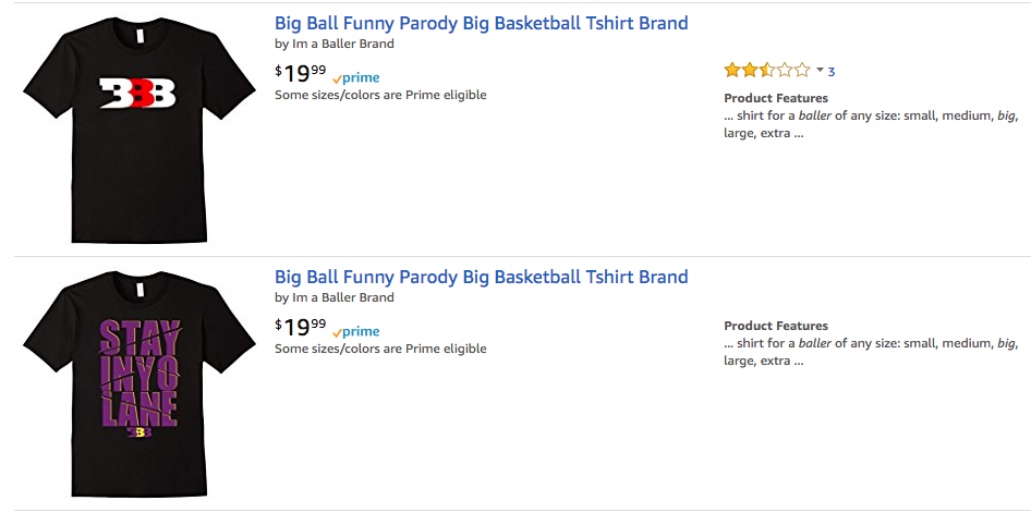 big baller brand t shirt amazon