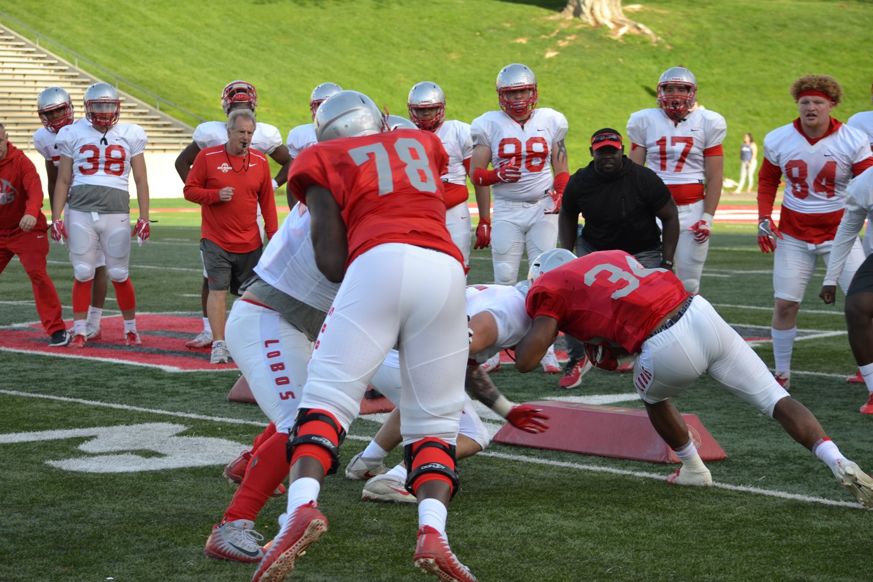 UNM football wraps final scrimmage 