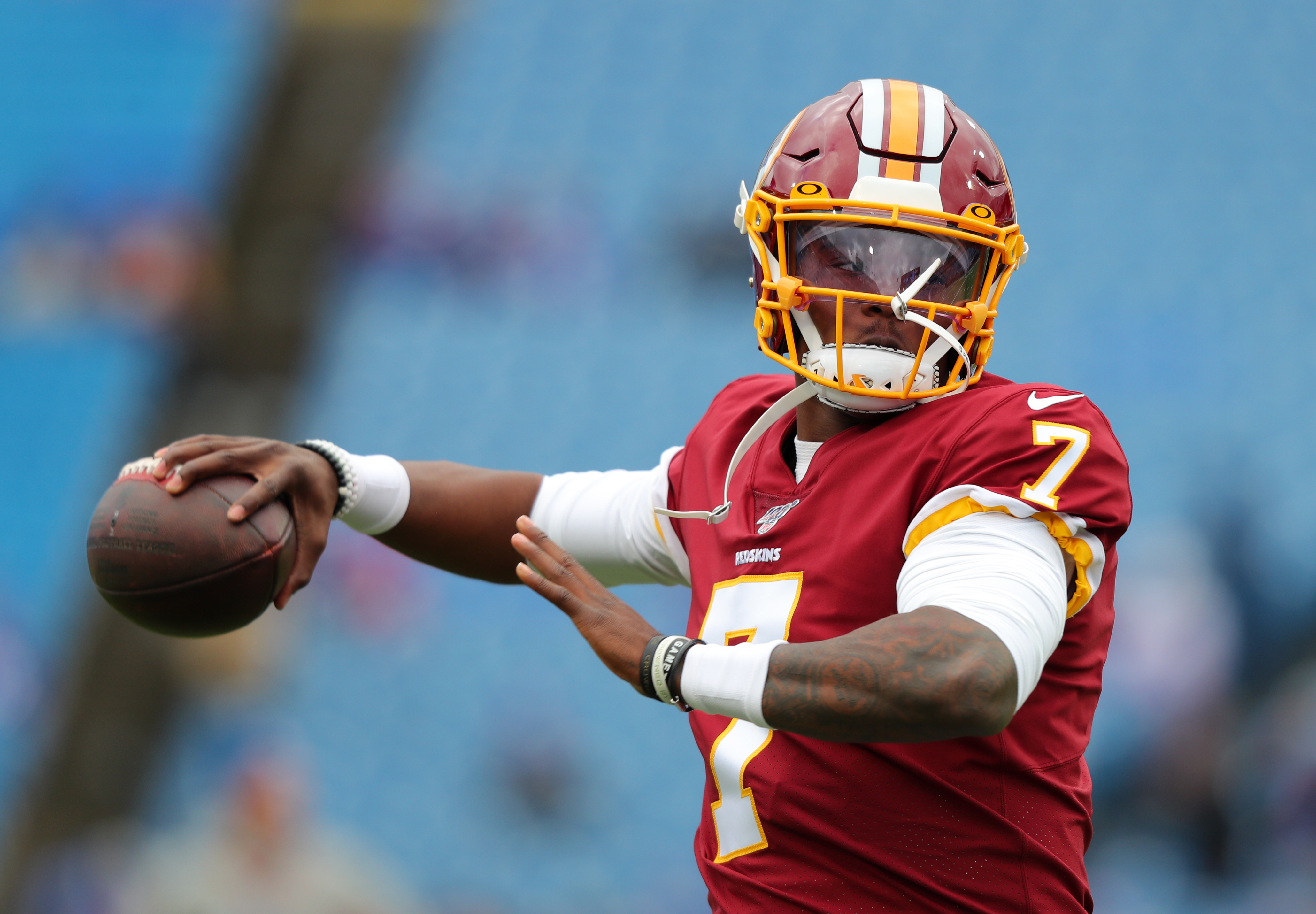 Grief-stricken Redskins lose to Bills