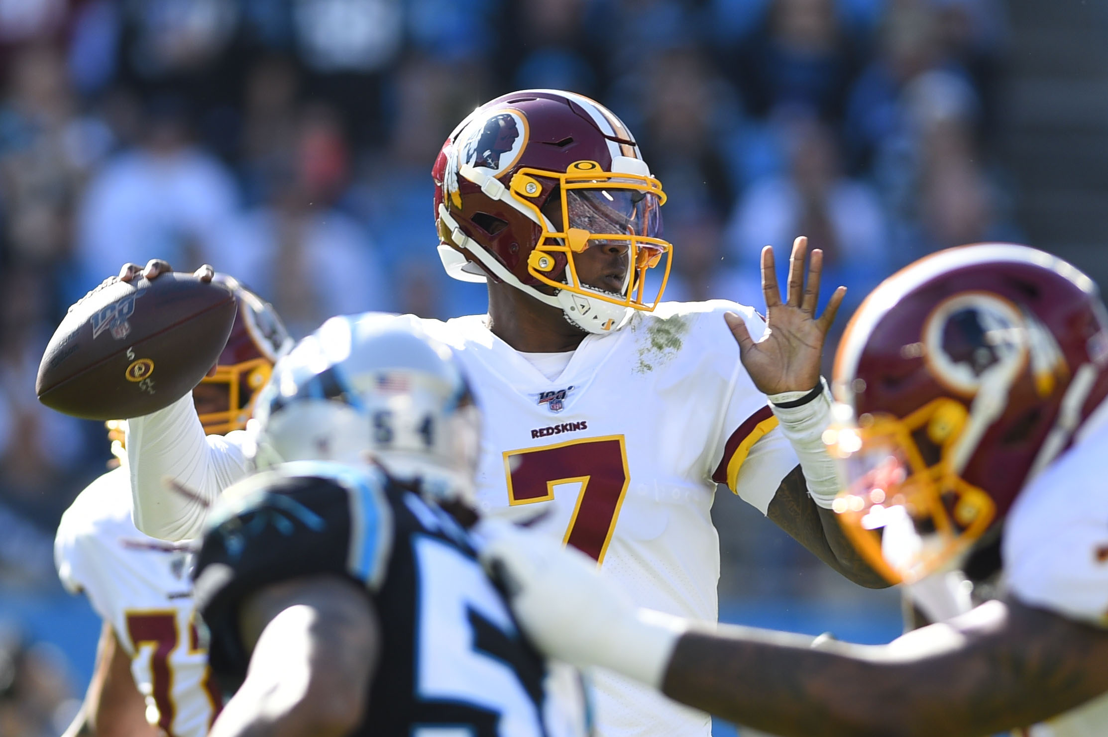 Carolina Panthers fall to the Washington Redskins 29-21