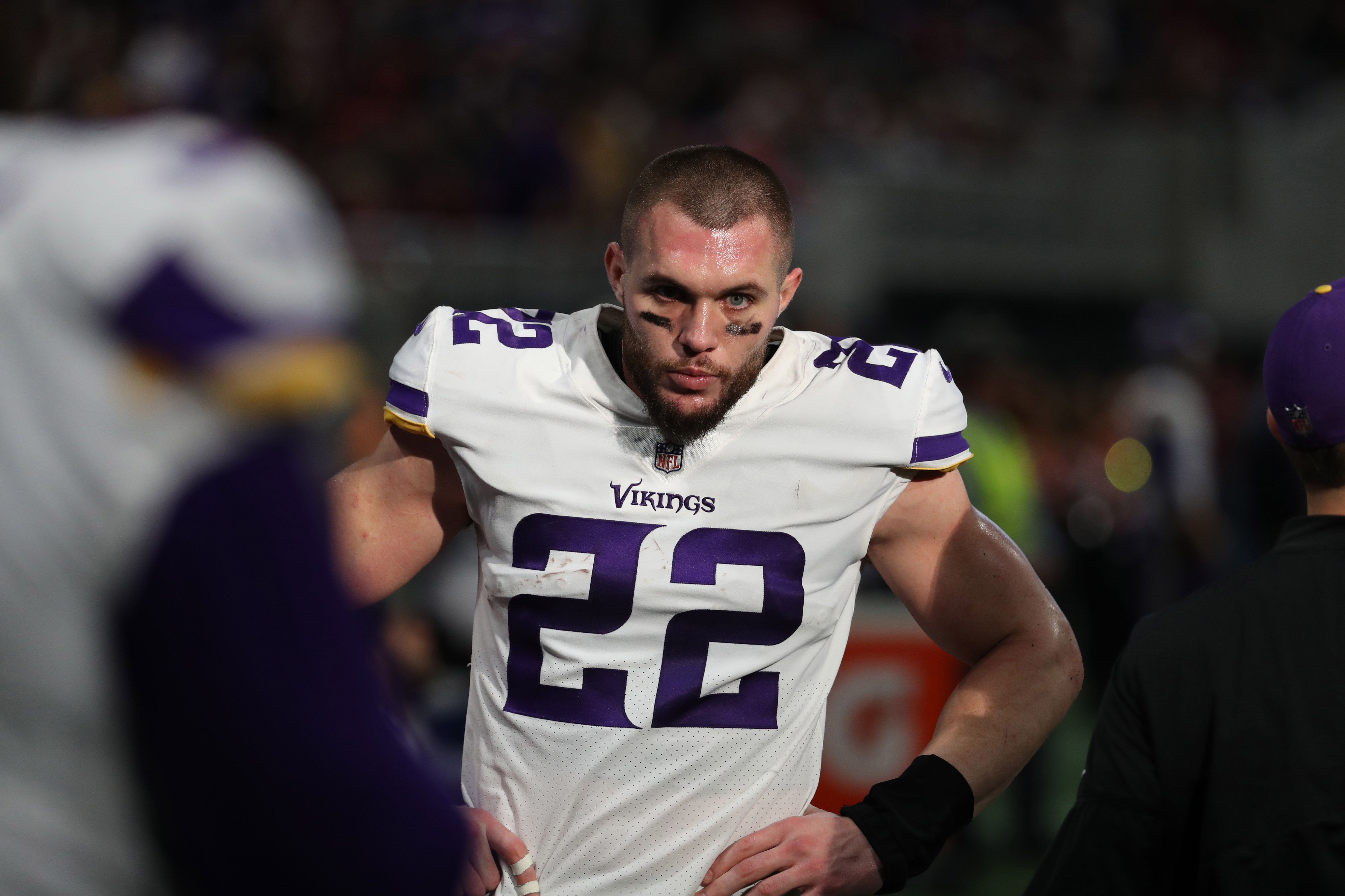 Vikings Harrison Smith 22 Signature Design | Active T-Shirt