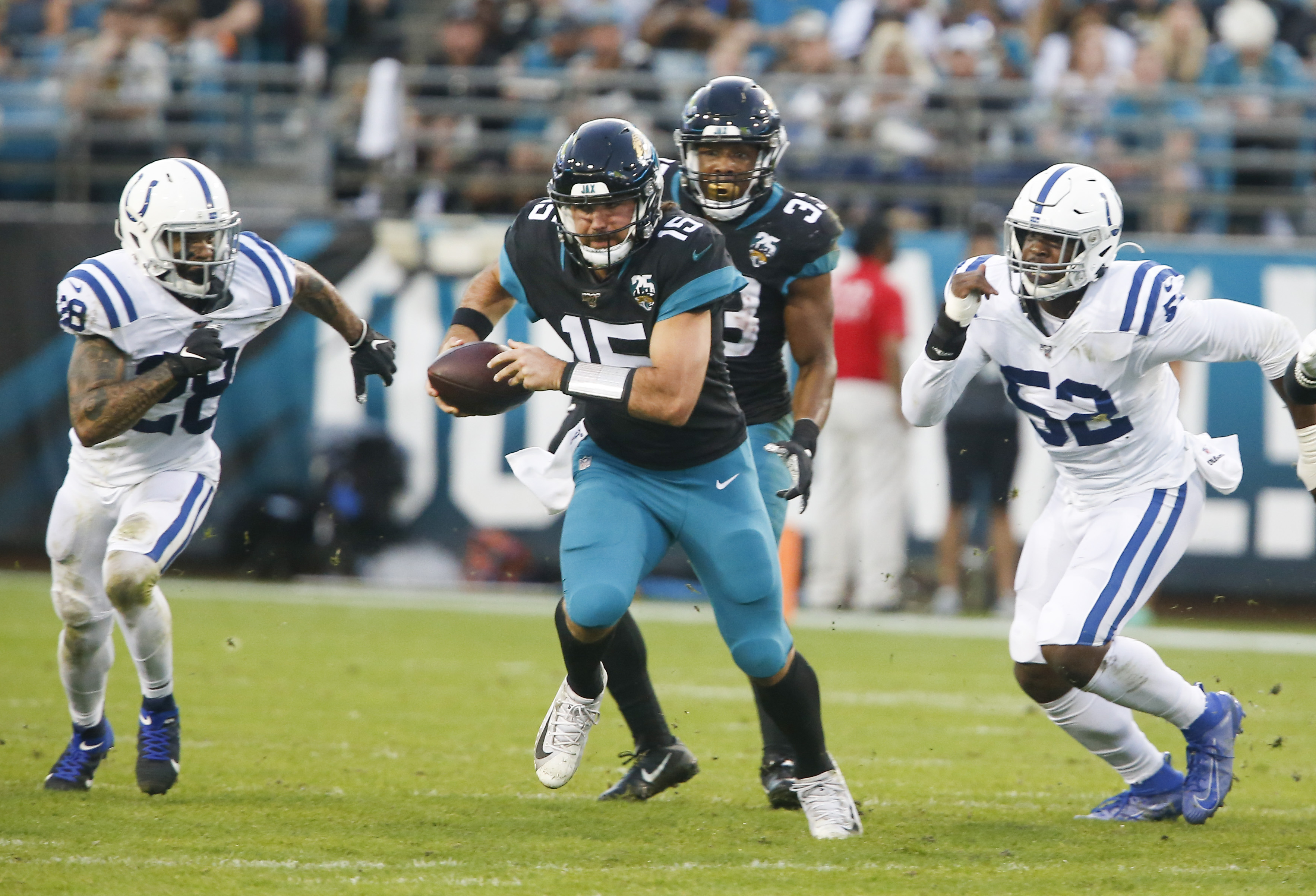 By The Numbers: Indianapolis Colts fall to the Jacksonville Jaguars, 38-20