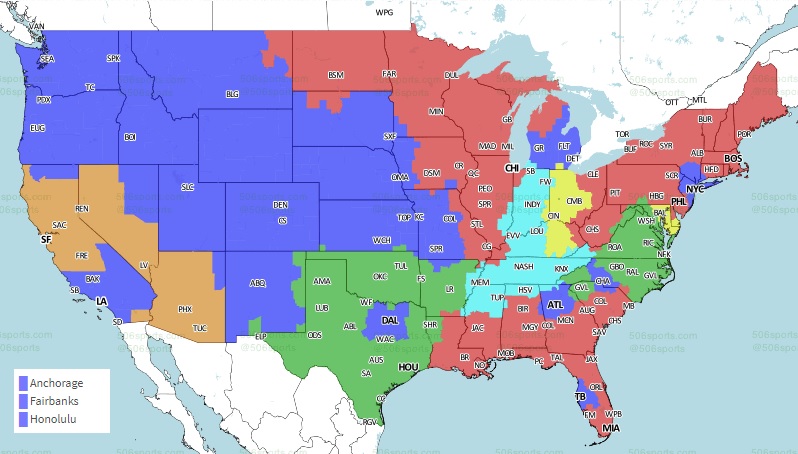 Bengals vs. Ravens: TV coverage map and live stream info