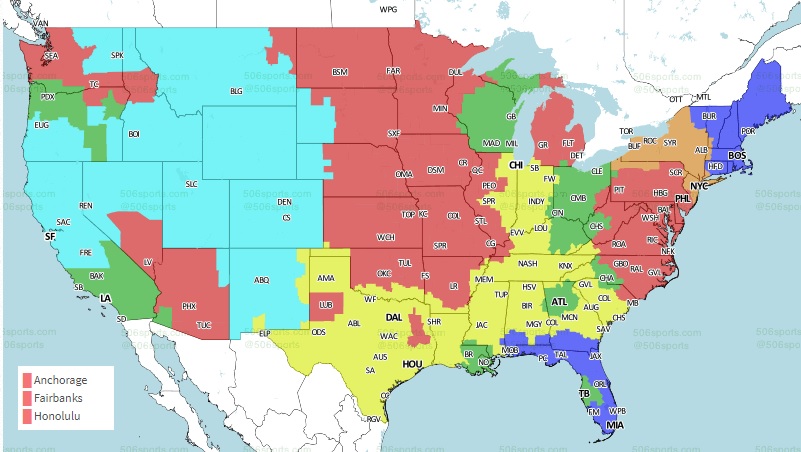 Bengals vs. Chargers: TV coverage map, channel and live stream info