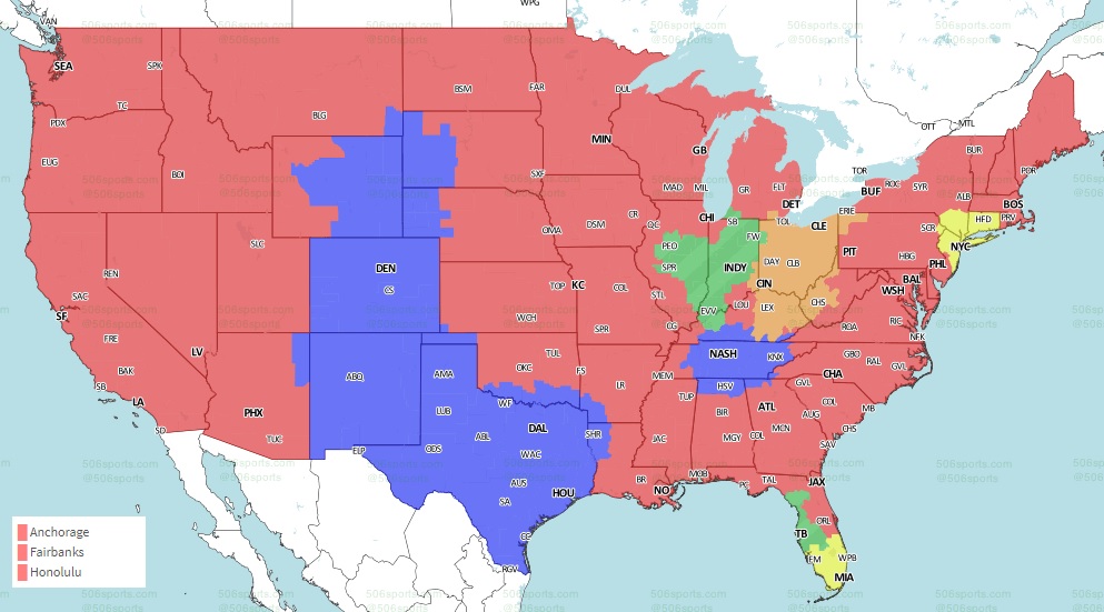 NFL Week 14 coverage map: Will Browns vs. Bengals be on your TV