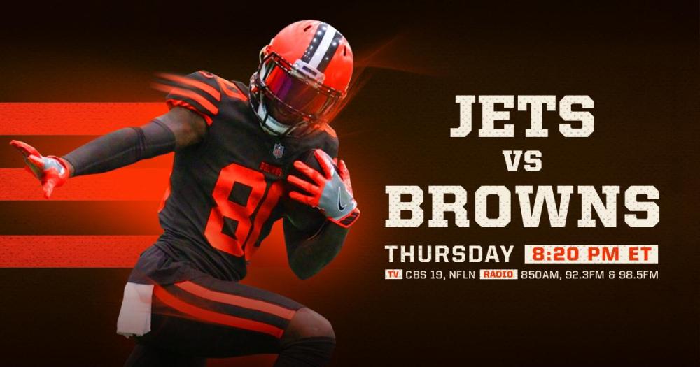 Browns will rock the 'Color Rush' jerseys on 'Thursday Night Football'