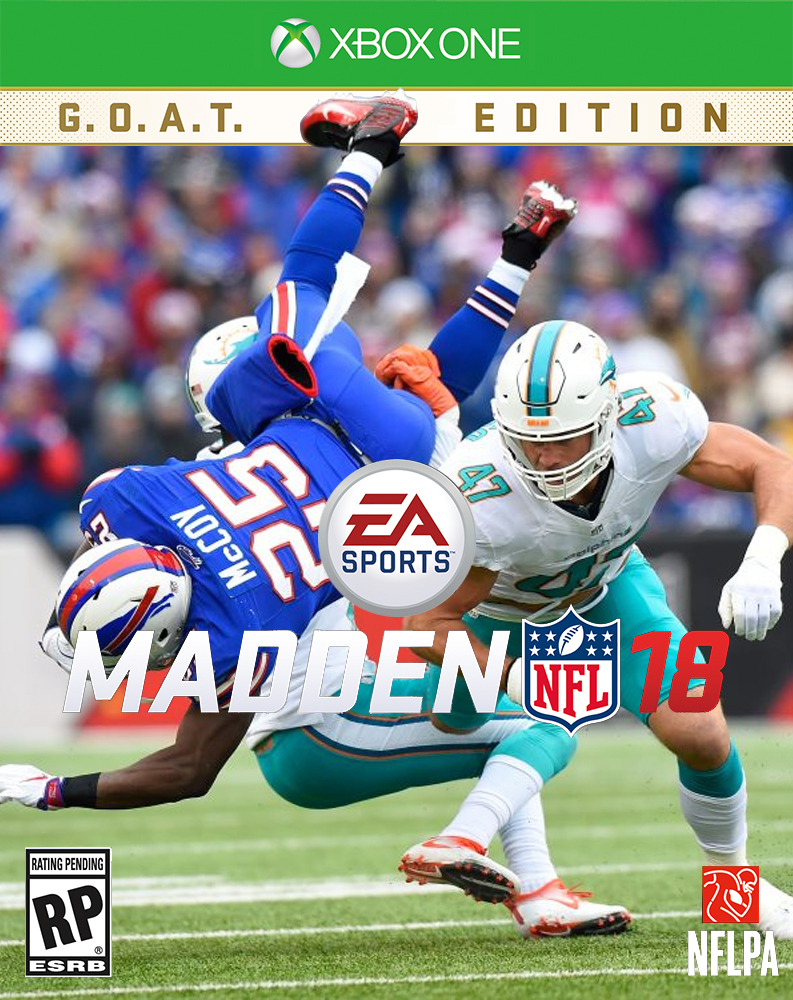 MADDEN 18 GOAT EDITION XBOX ONE NFL Tom Brady