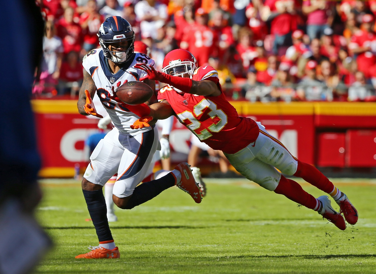 Texans' Demaryius Thomas caps emotional day with win over Broncos