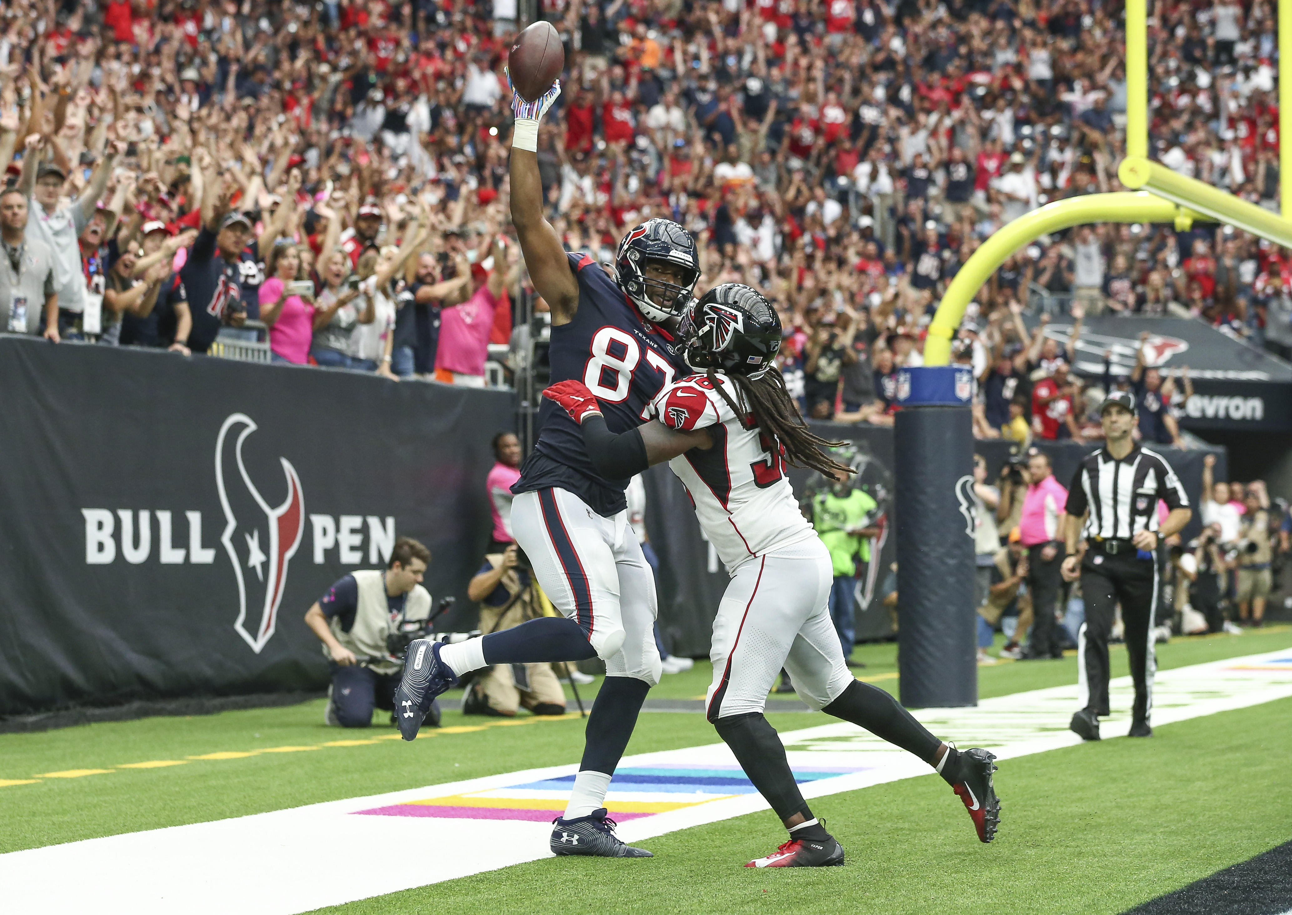 Deshaun Watson throws 5 TD passes as the Houston Texans romp past the  Atlanta Falcons: Recap, score, stats and more 