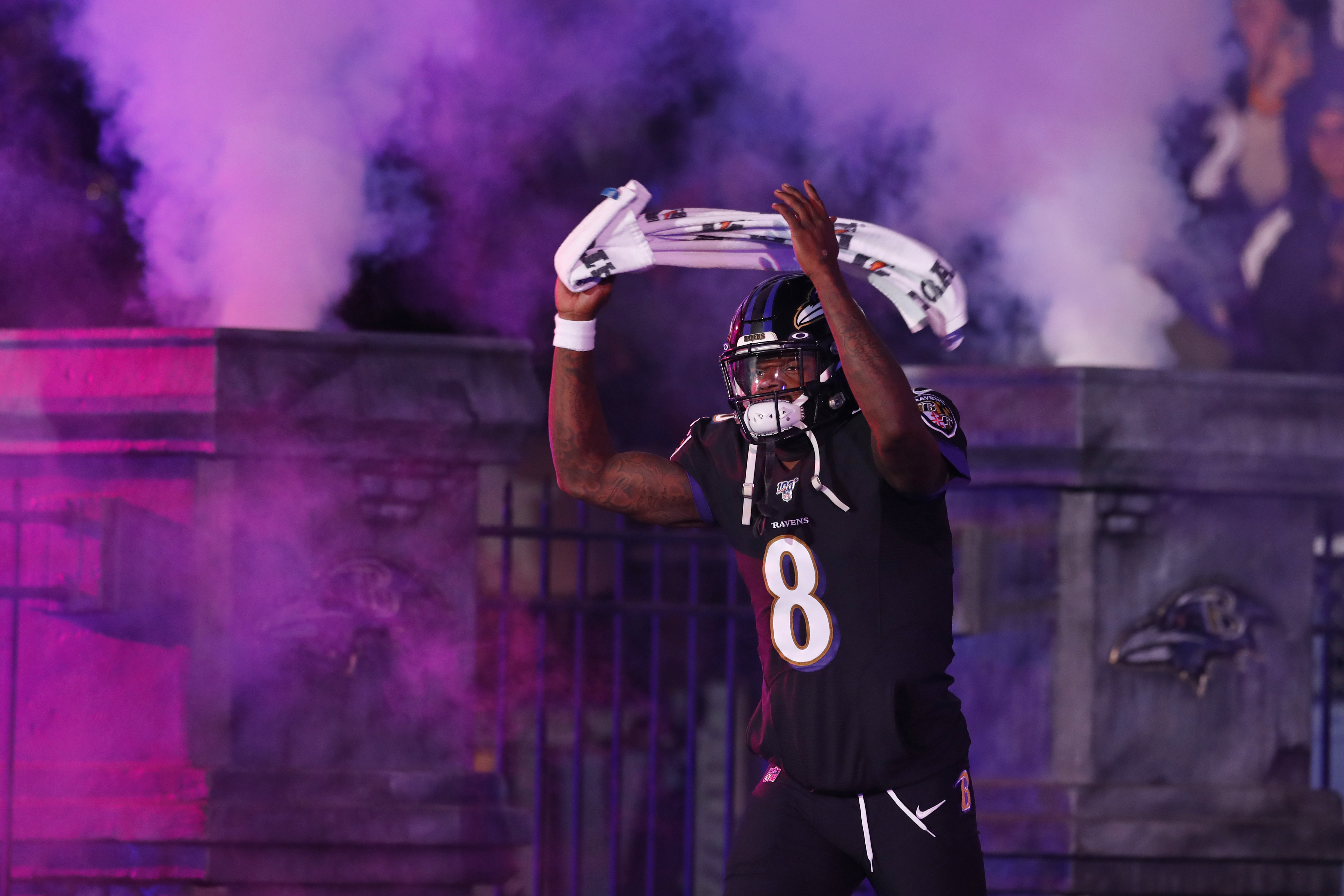 purple lamar jackson