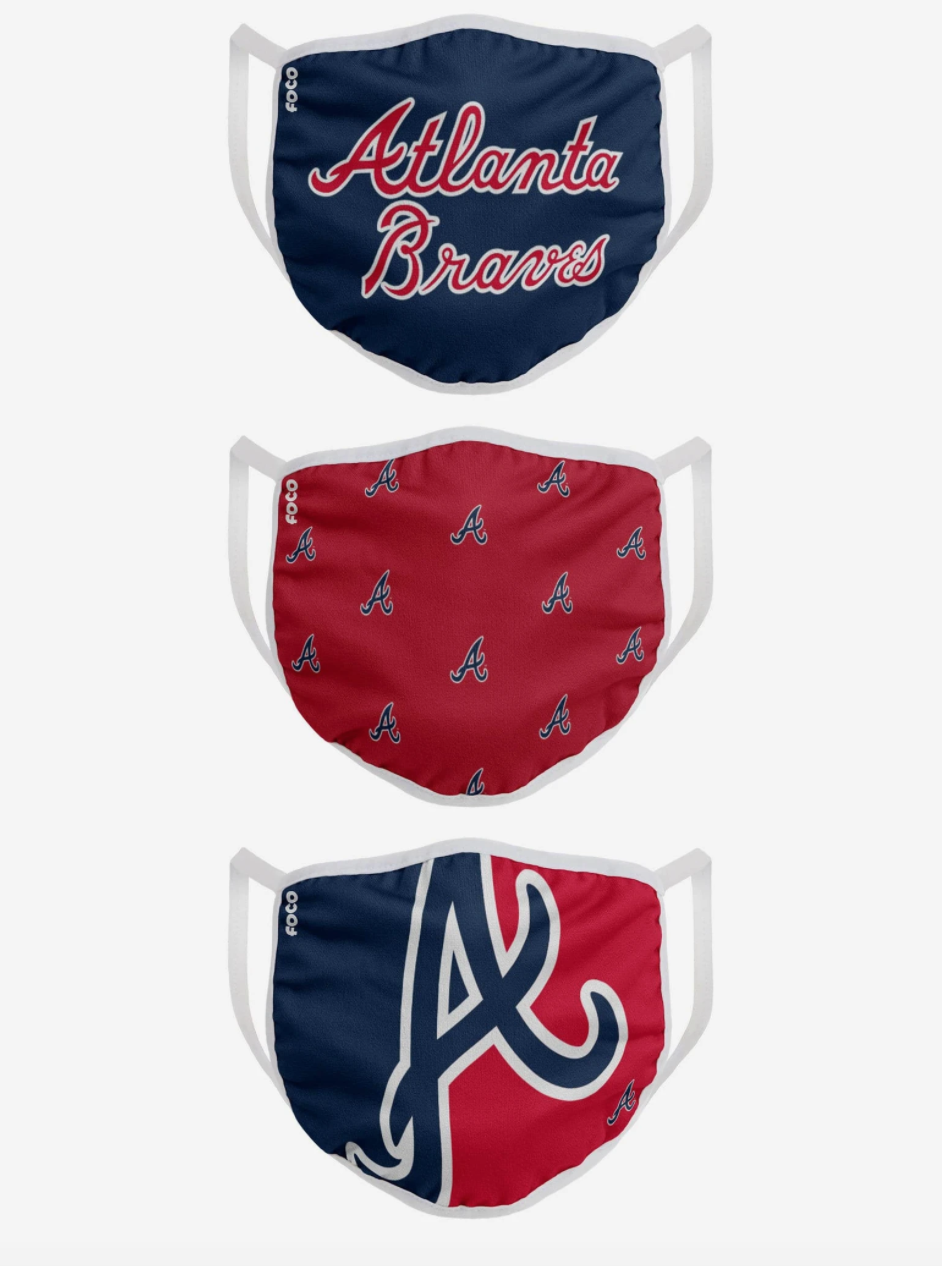 atlanta braves face mask