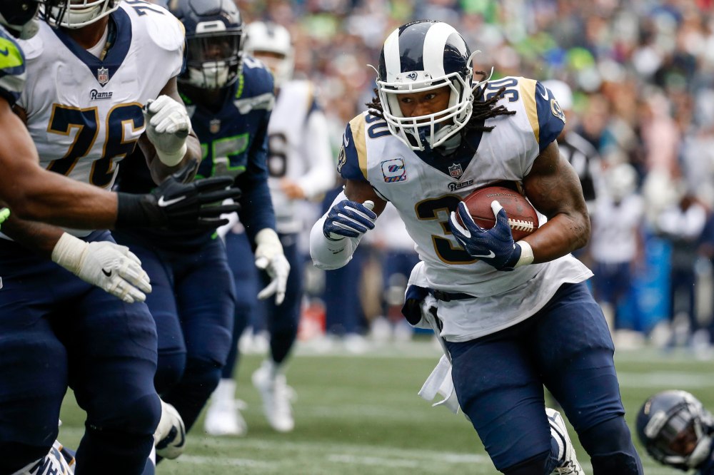 Todd Gurley vs. Adrian Peterson: Stats through first 5 seasons