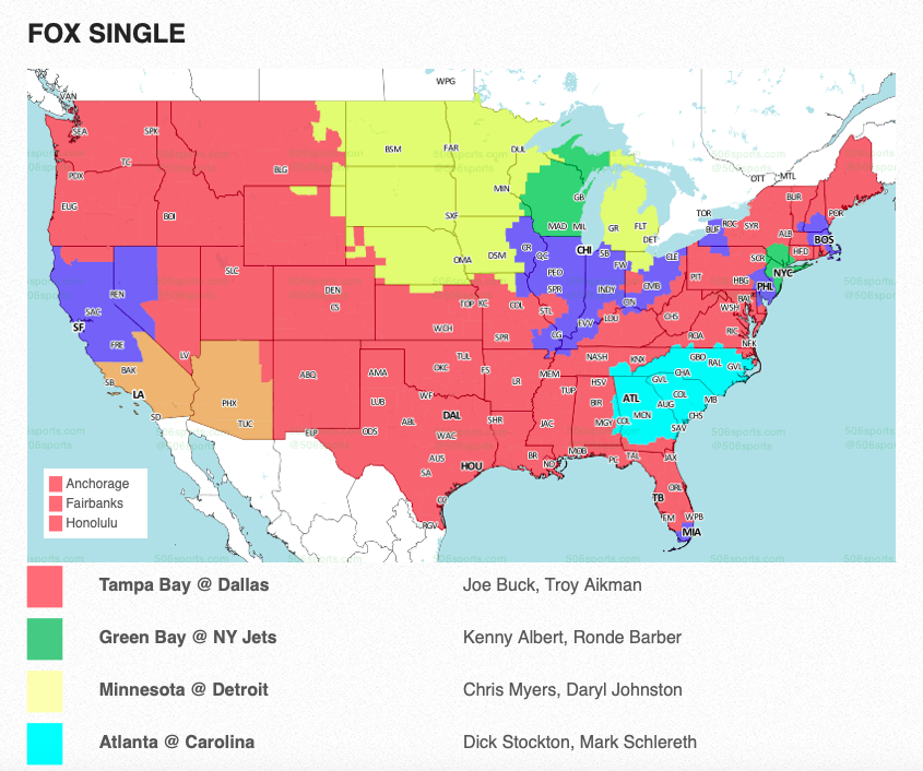 Packers at Jets, Week 16 2018: Game Time, TV Broadcast Map, Odds, & More -  Acme Packing Company