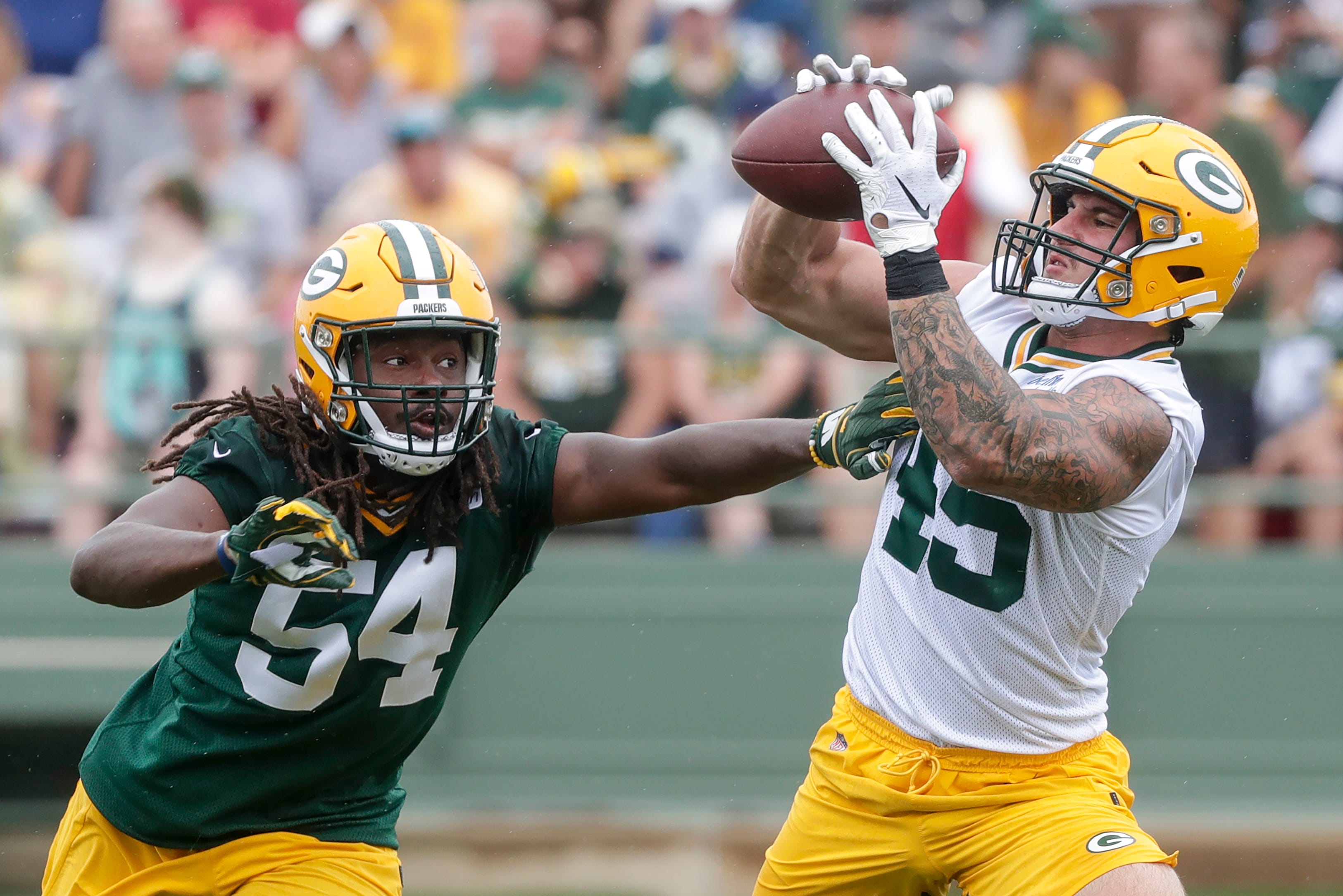 Proving his worth with the Packers, rookie Jake Kumerow receives praise  from QB Aaron Rodgers