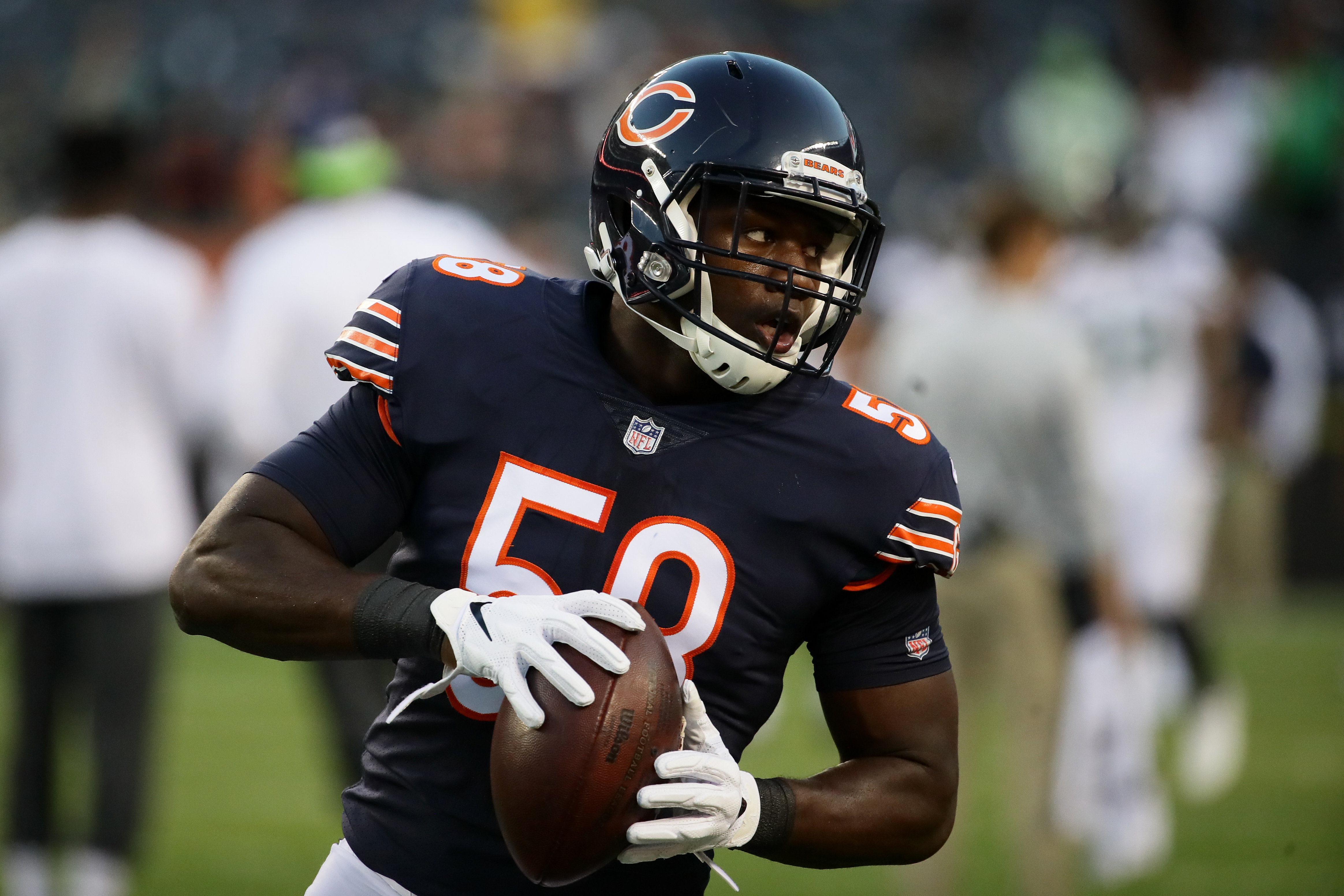 Bears' David Montgomery, Nick Williams win Brian Piccolo Award