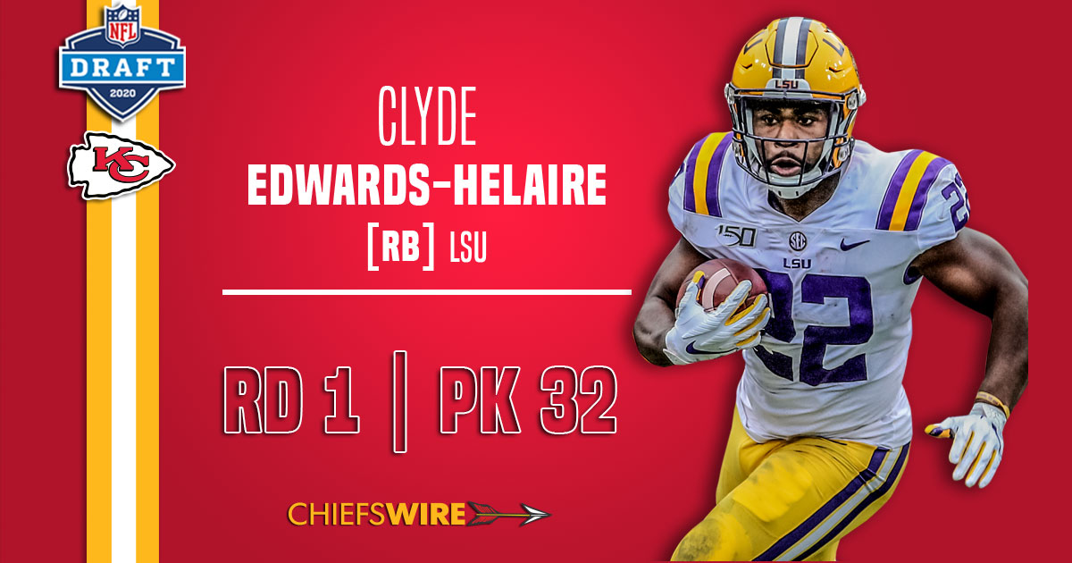 NFL Draft grade: Clyde Edwards Helaire is great talent, suspect