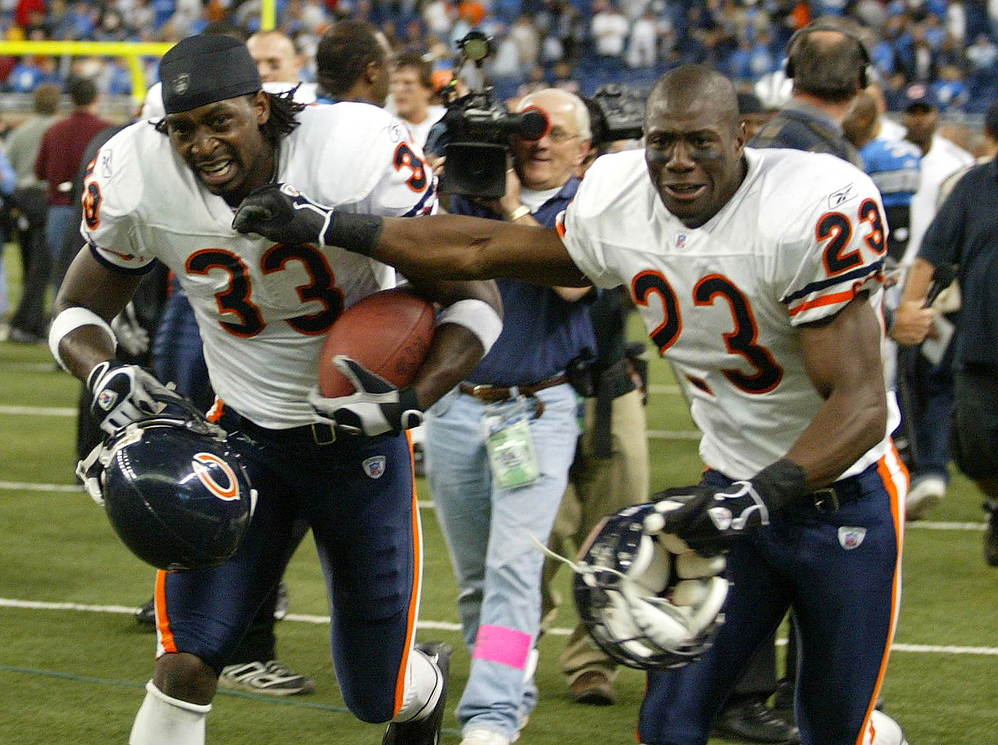 Jerry Azumah of the Chicago Bears on the Super Bowl