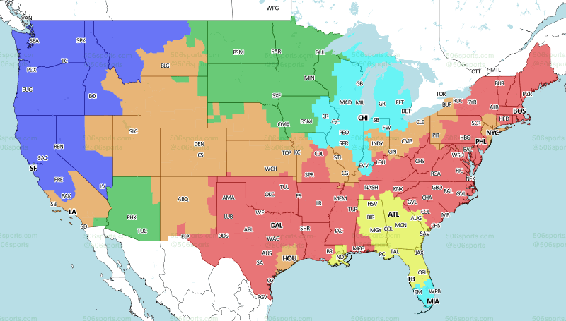 NFL Week 8 Coverage Map: Who Can Watch Arizona Cardinals-Minnesota Vikings?  - Sports Illustrated Arizona Cardinals News, Analysis and More