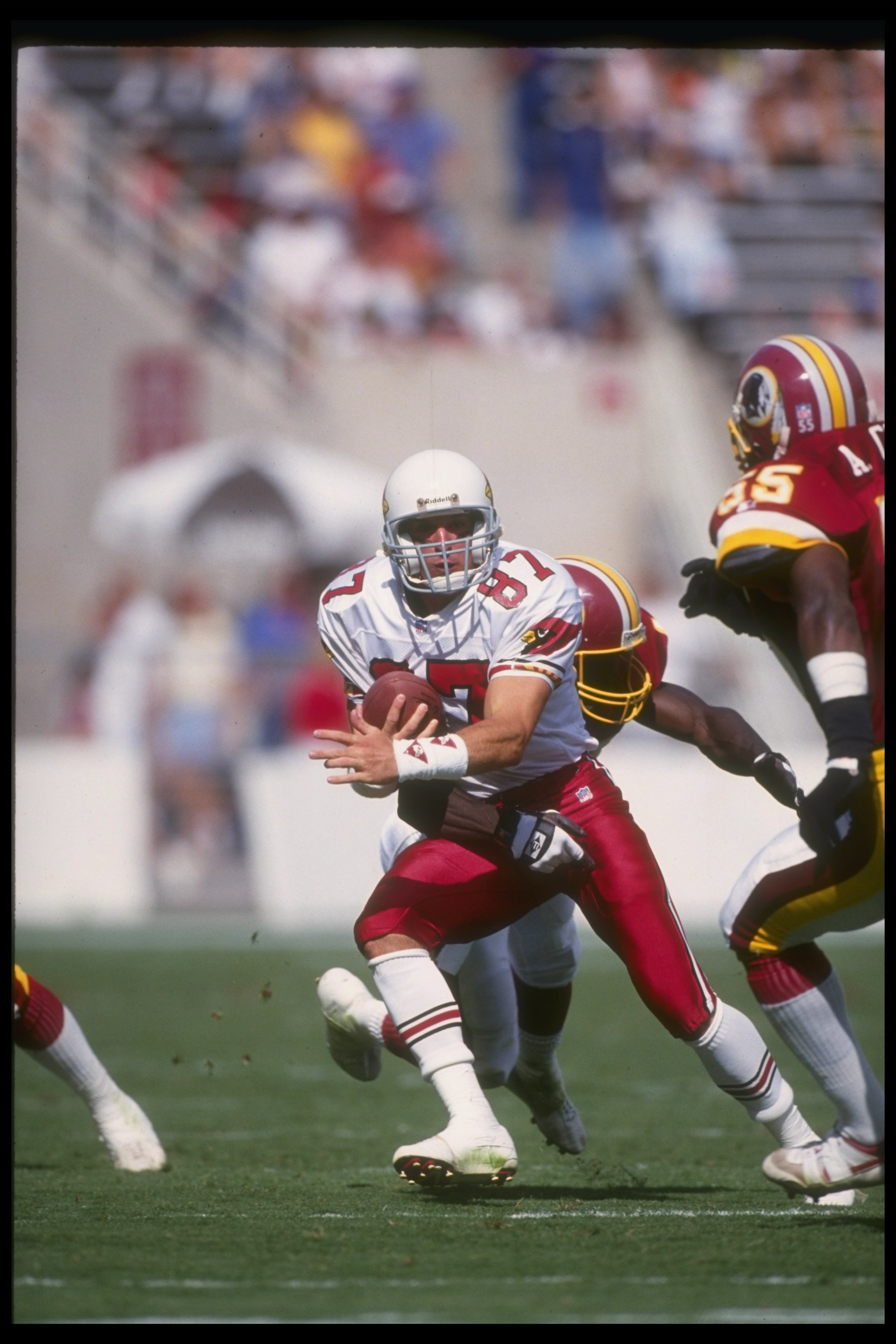 Tim Rosenbach of the Phoenix Cardinals during a NFL football game