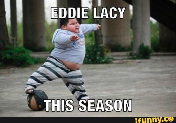 NFL Memes on X: Eddie Lacy is back!  / X