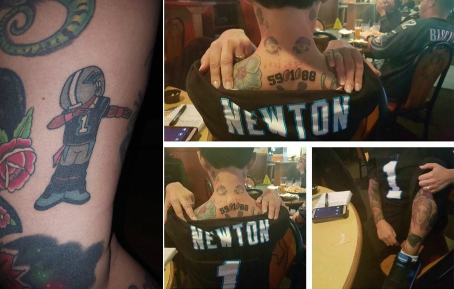 Carolina Panthers owner tells Cam Newton not to get tattoos WTF 
