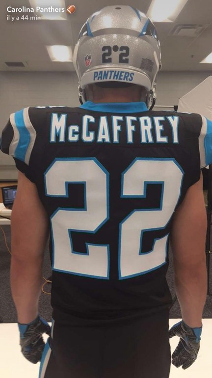 christian mccaffrey uniform