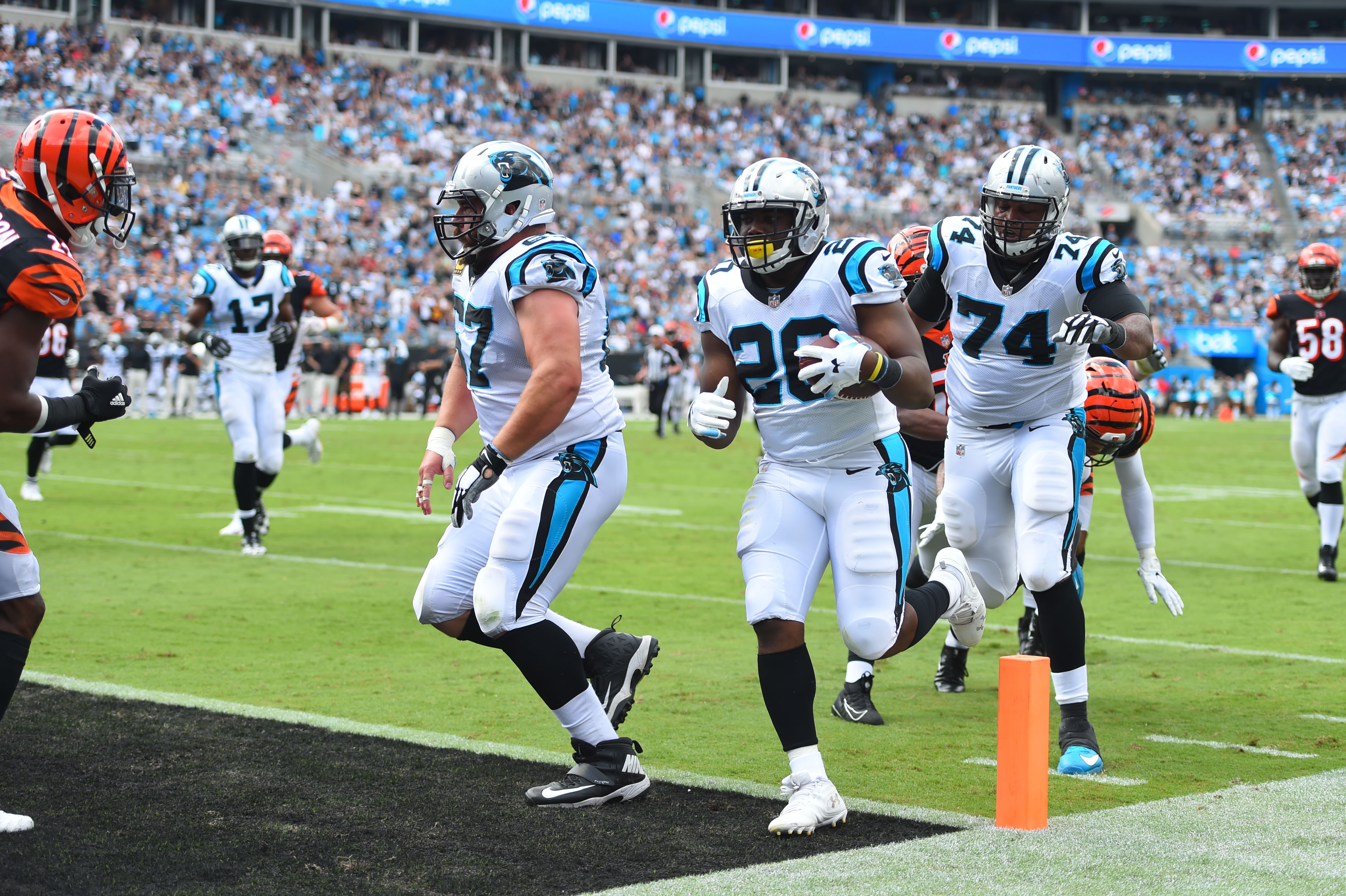 Panthers beat Bengals 31-21