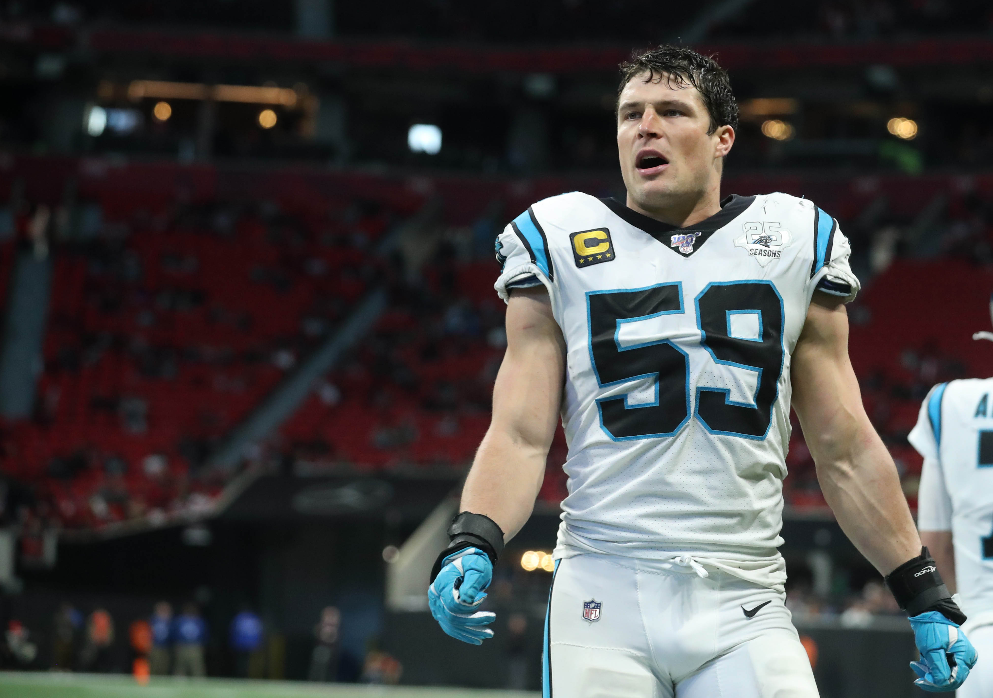 Tahir Whitehead might not get Luke Kuechly's No. 59 with Panthers