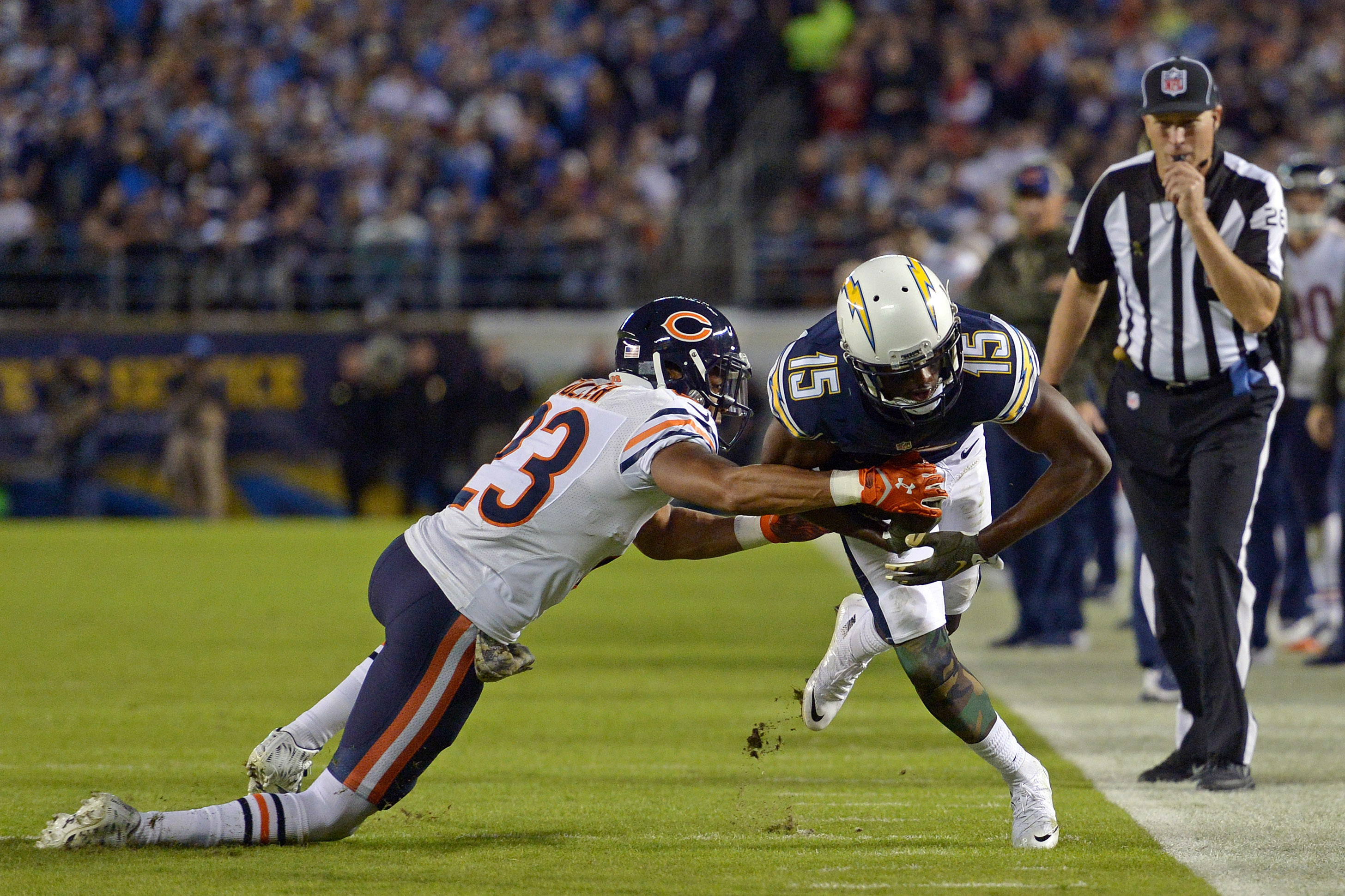 2015 NFL Regular Season Week 9 – Da Bears vs. The Chargers: A Renewal of an  Old Rivalry