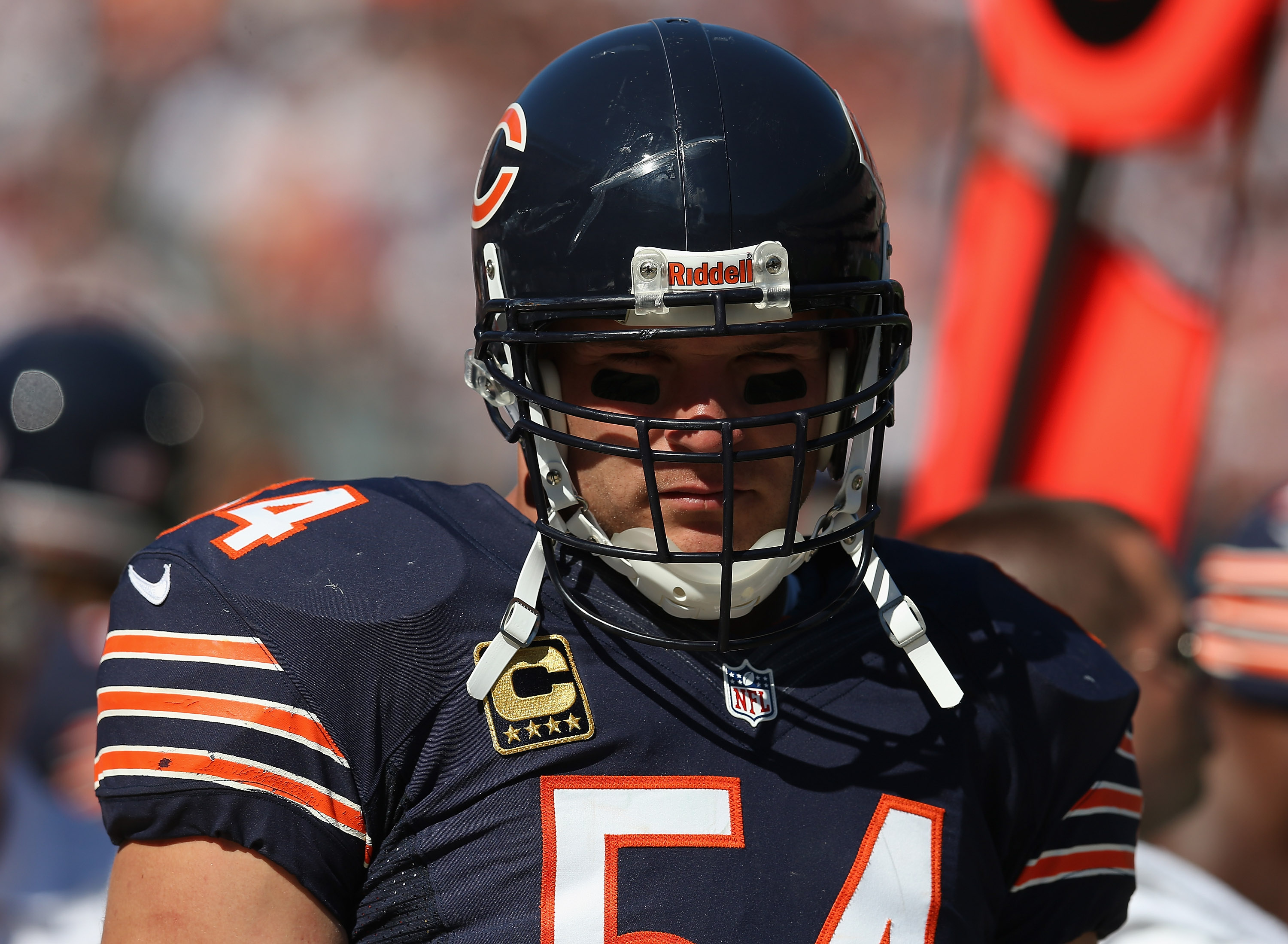 Sid Luckman, quarterback for the Chicago Bears. News Photo - Getty