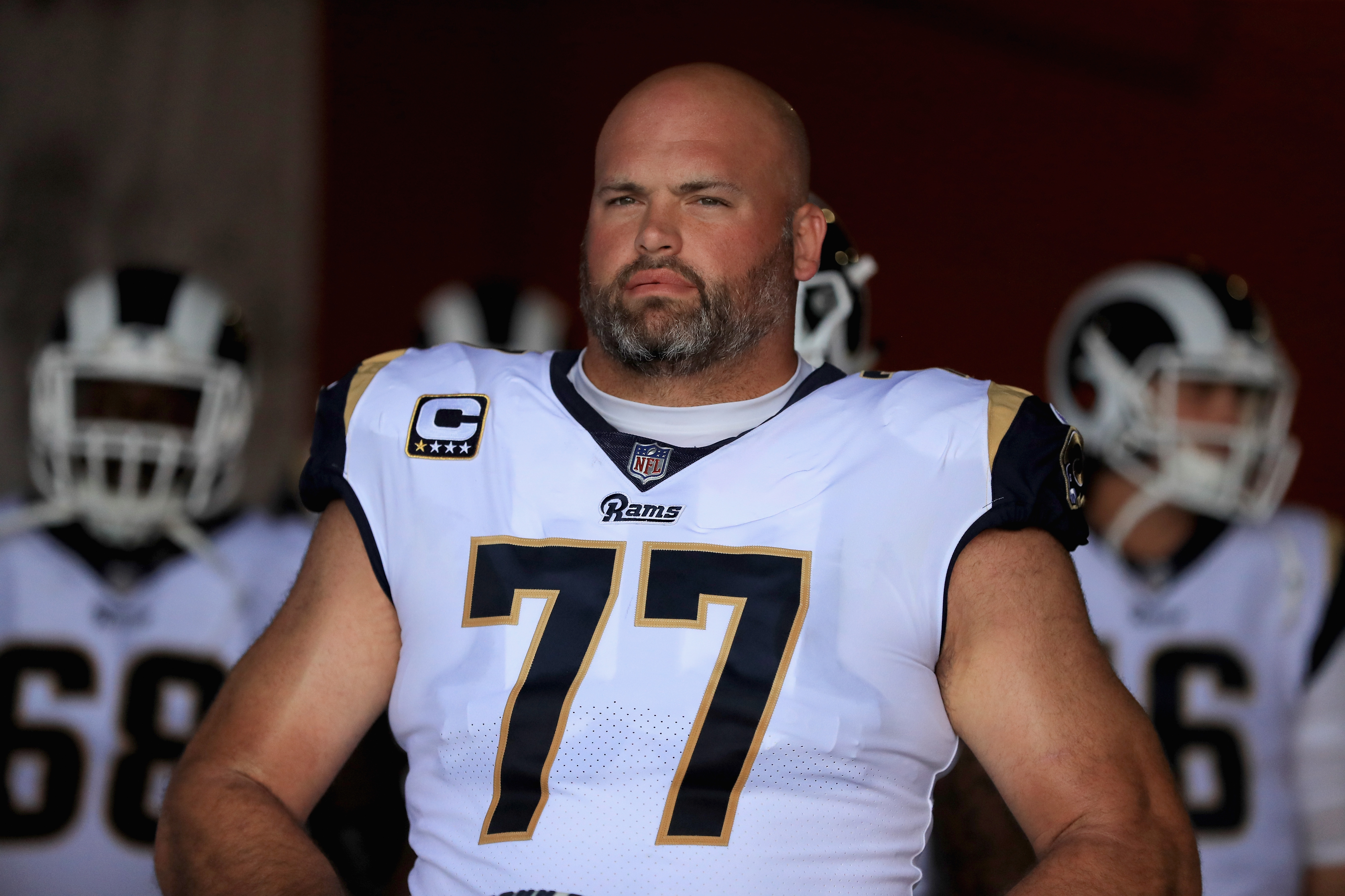 Peter Schrager on X: This is the image on Andrew Whitworth's