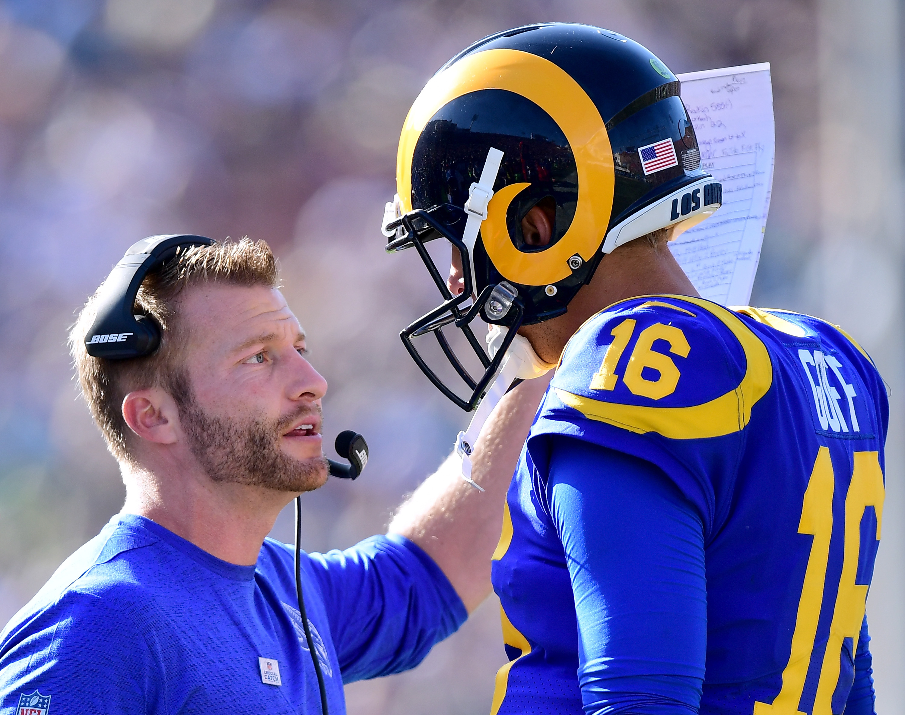 NFL denied Rams' request to wear throwback uniforms vs. Jaguars