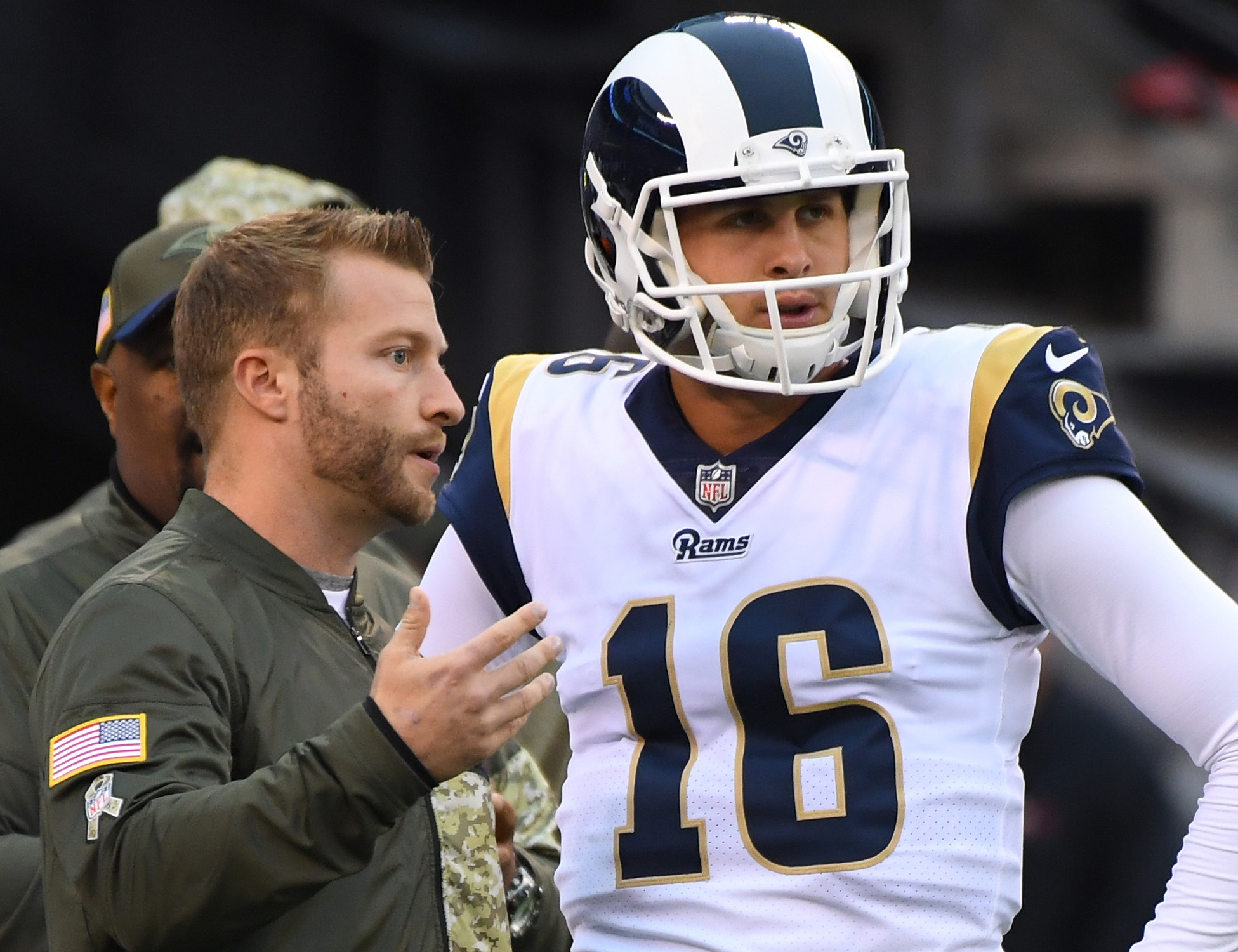 Rams legends Jackie Slater and Torry Holt coach NFLPA Collegiate Bowl