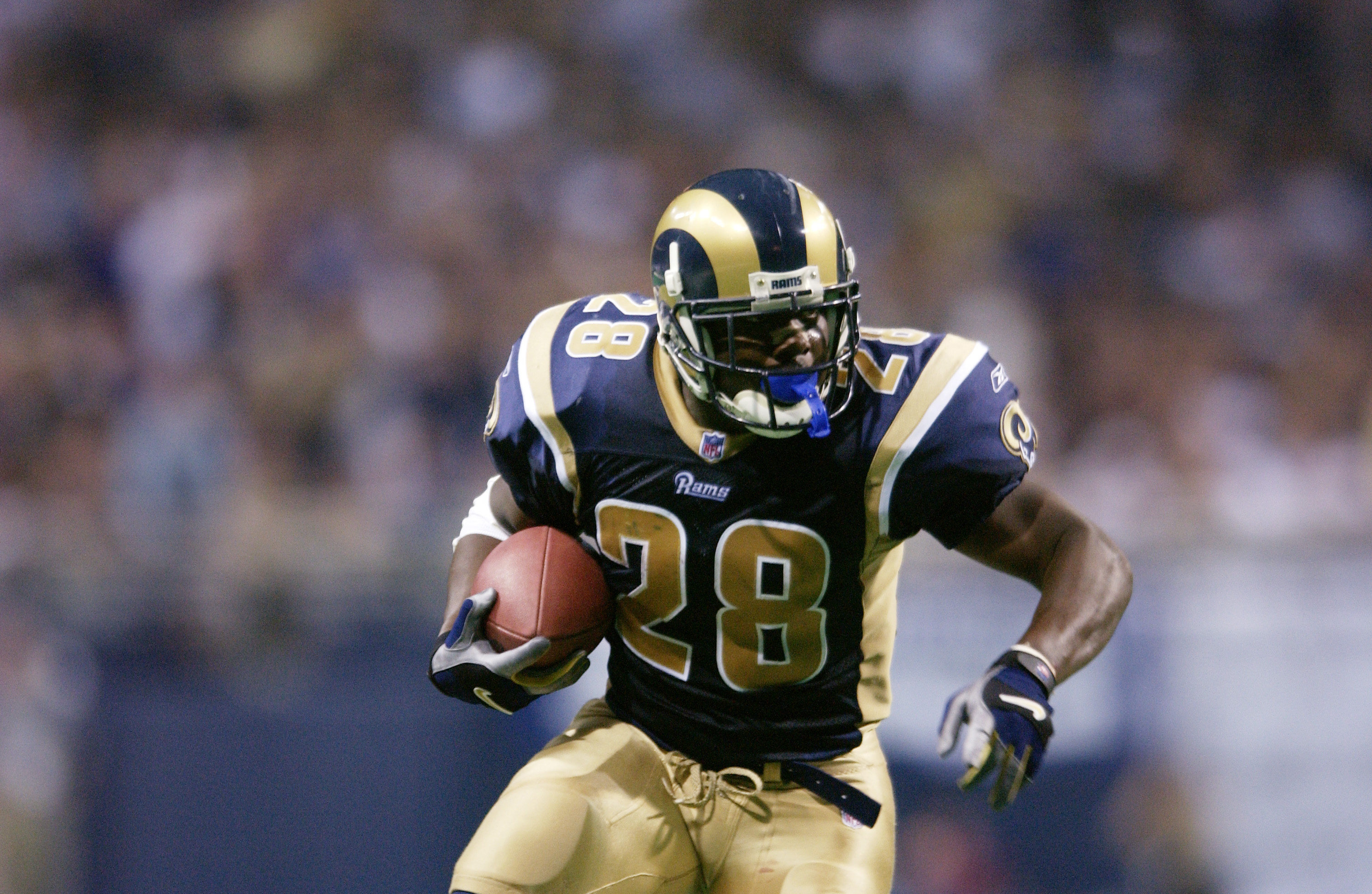 Kurt Warner Isaac Bruce & Marshall Faulk St. Louis Rams