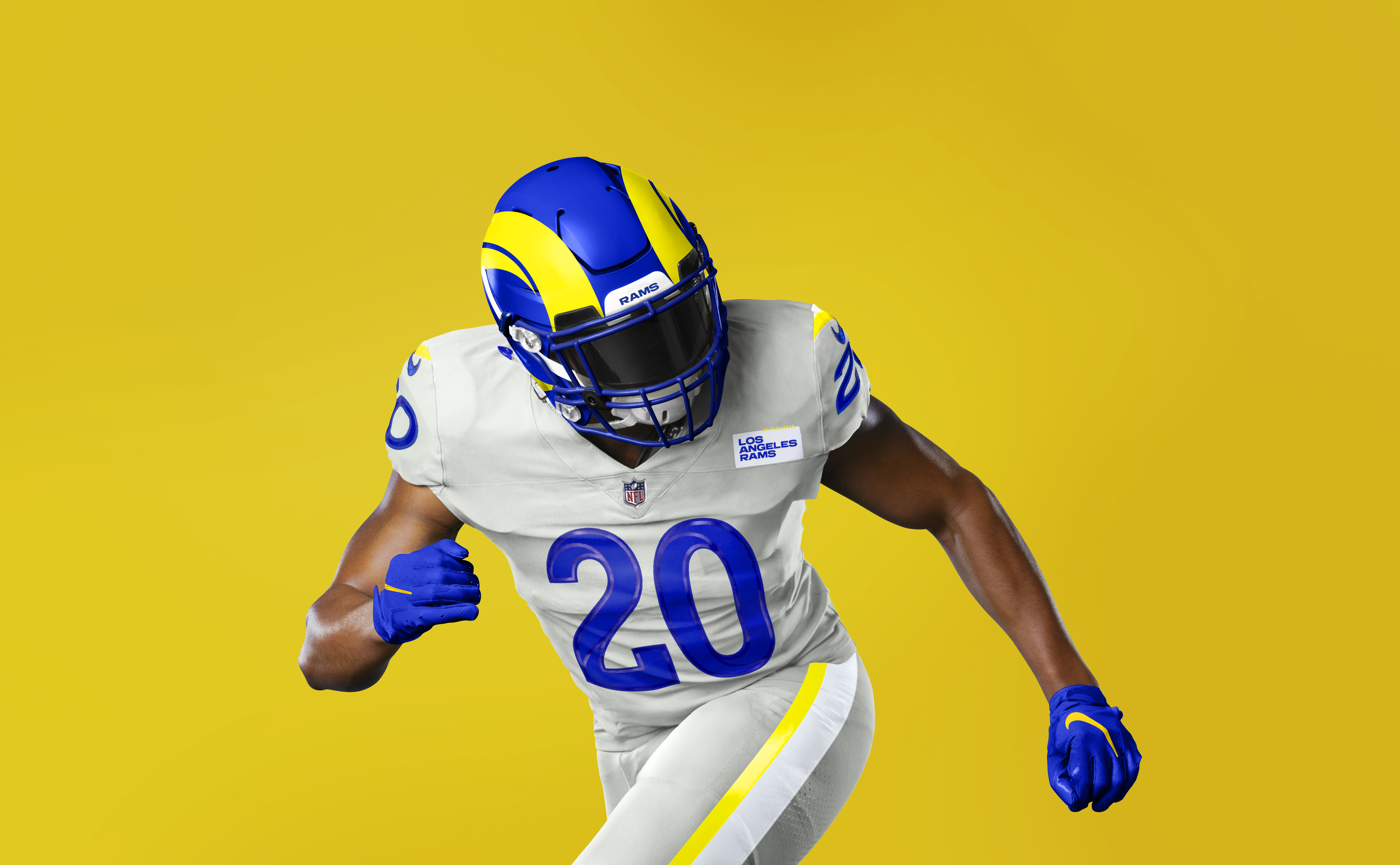 Rams' Super Bowl throwback uniforms a nod to franchise's Los Angeles  history - The Athletic
