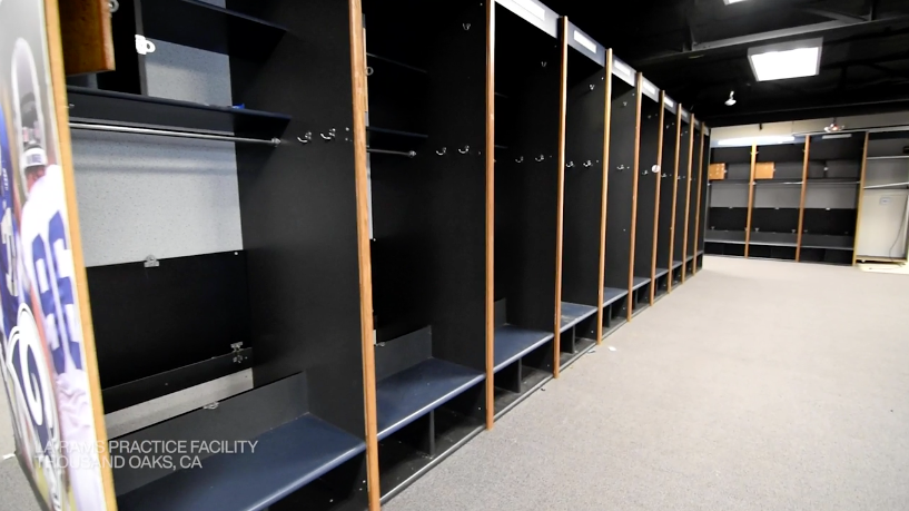 Rams locker room at practice facility gets awesome makeover