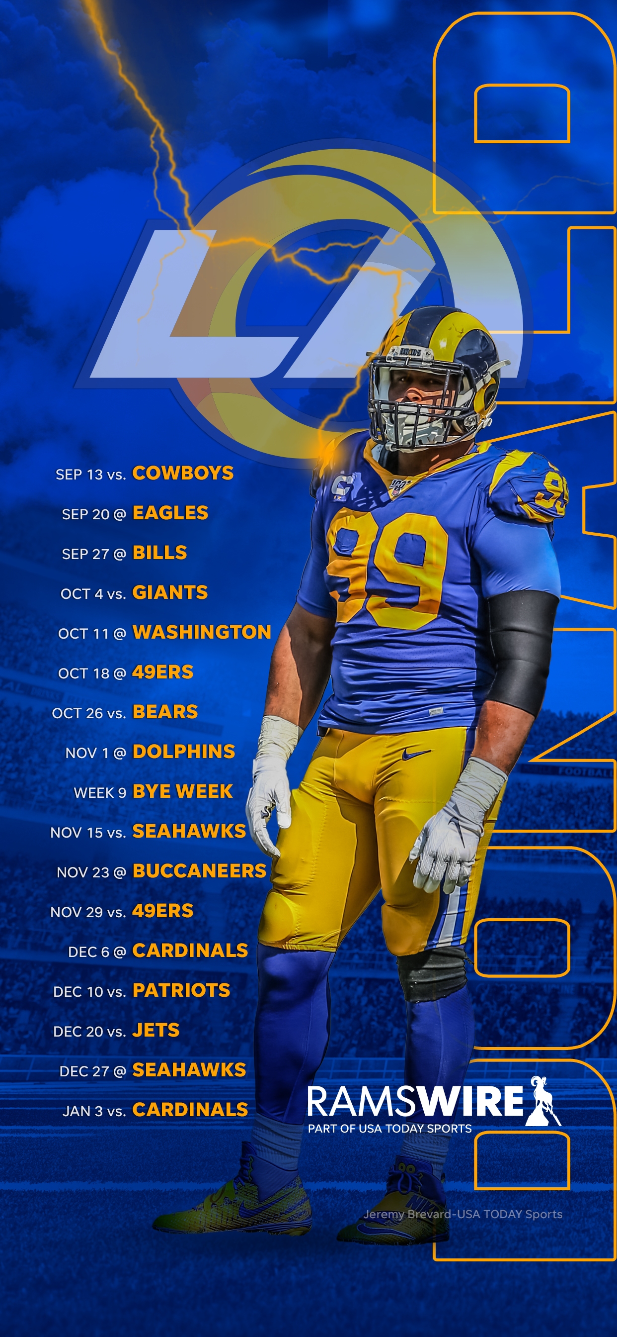 2020 Los Angeles Rams Schedule: Complete schedule, tickets and